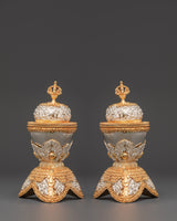 Tibetan Ritual Kapala Set