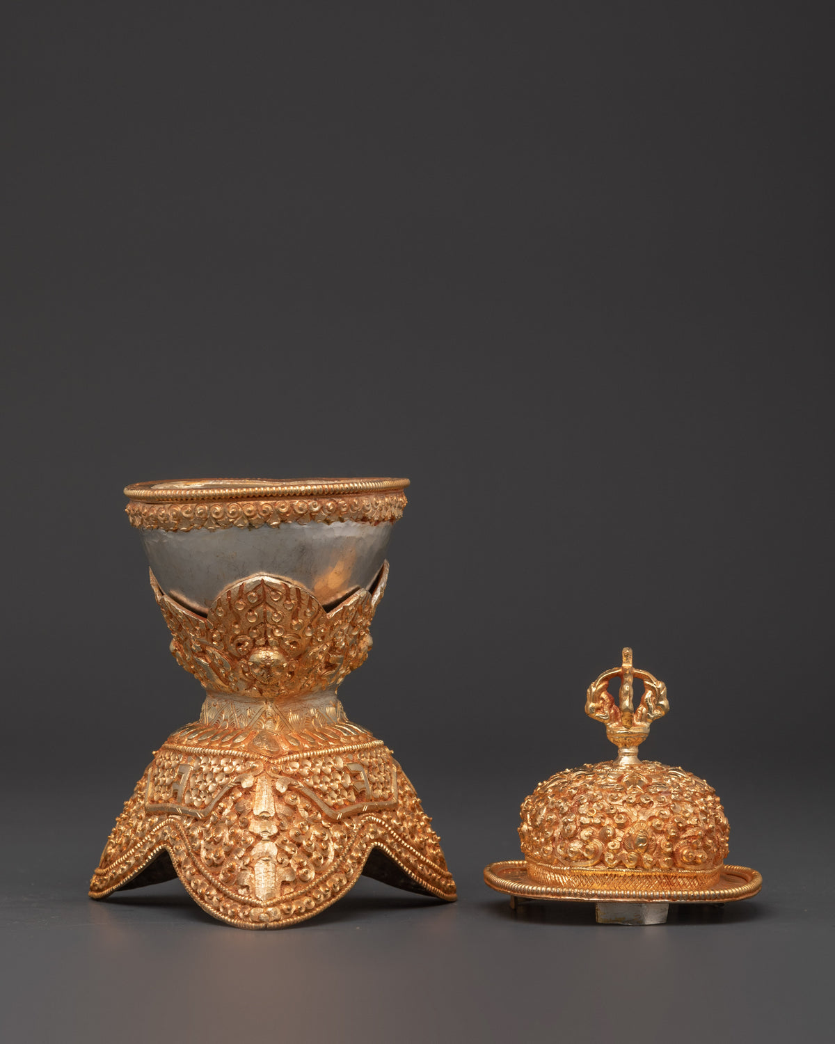 Kapala Ritual Item For Shrine | Dharma Decor