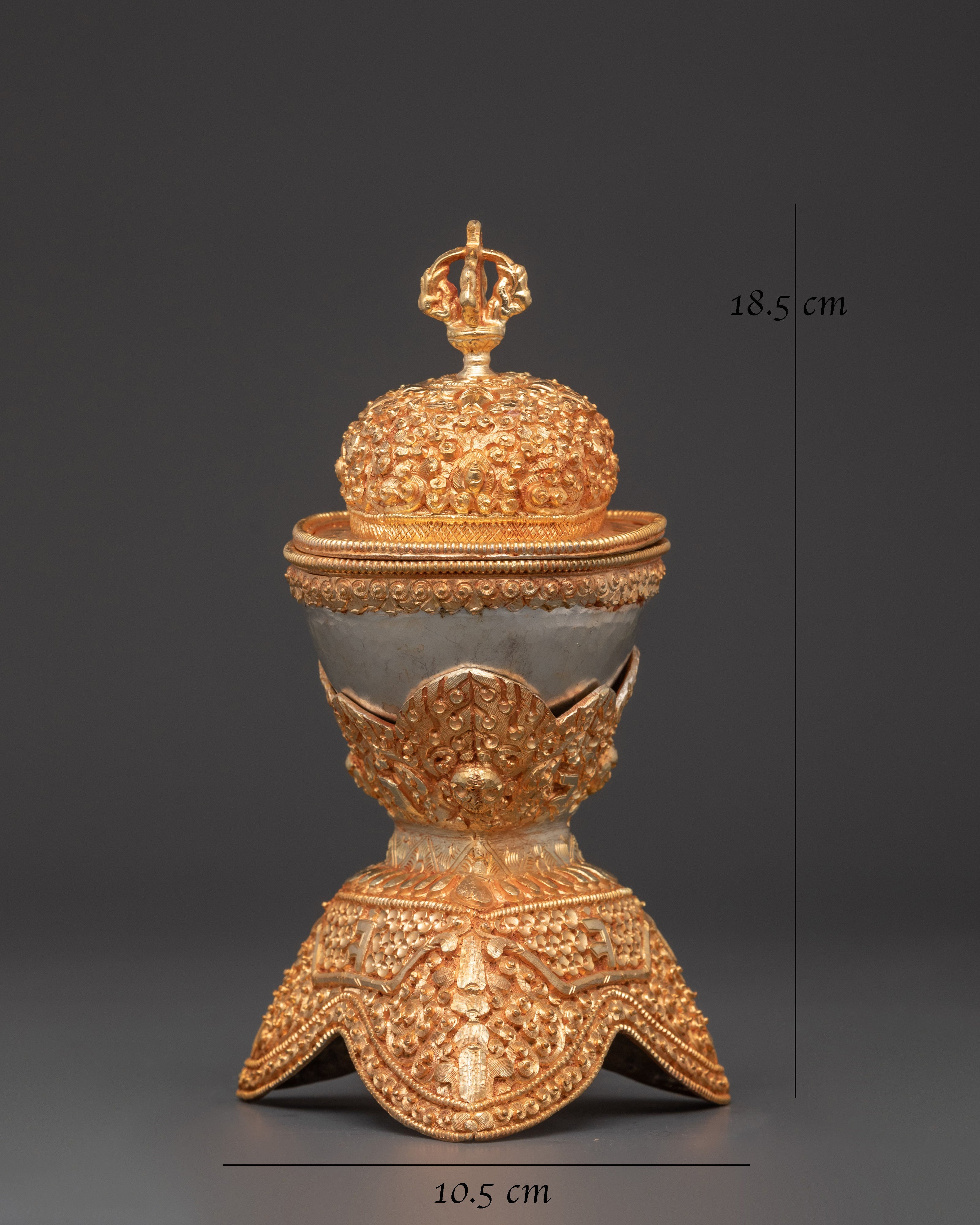Kapala Ritual Item For Shrine | Dharma Decor