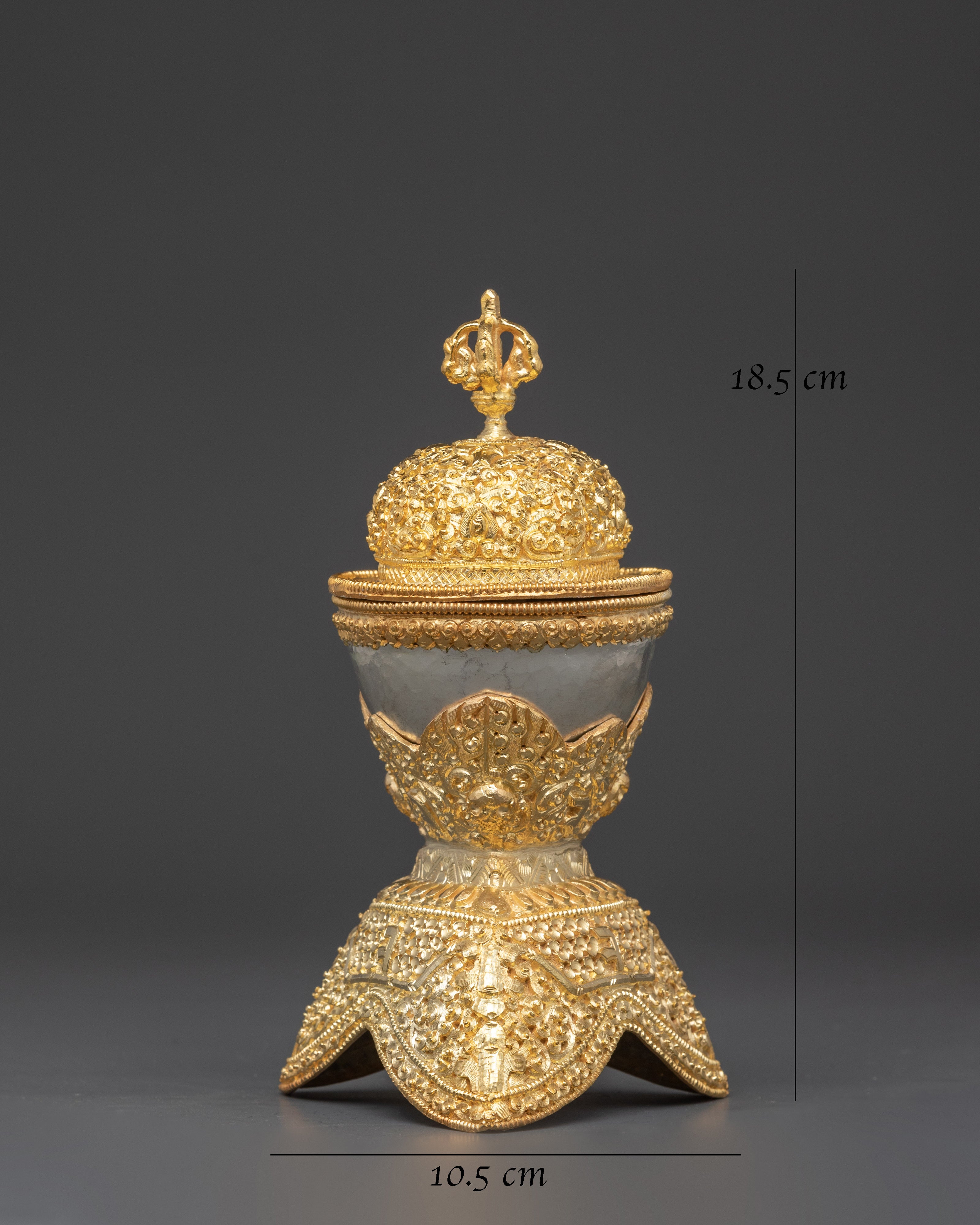 Traditionally Carved Kapala Set | Tibetan Buddhism Craft