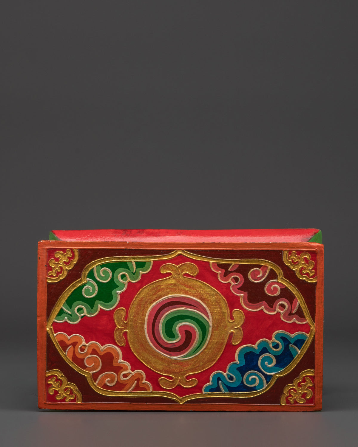 Tibetan Storage Box | Traditional Wooden Keepsake & Jewelry Box