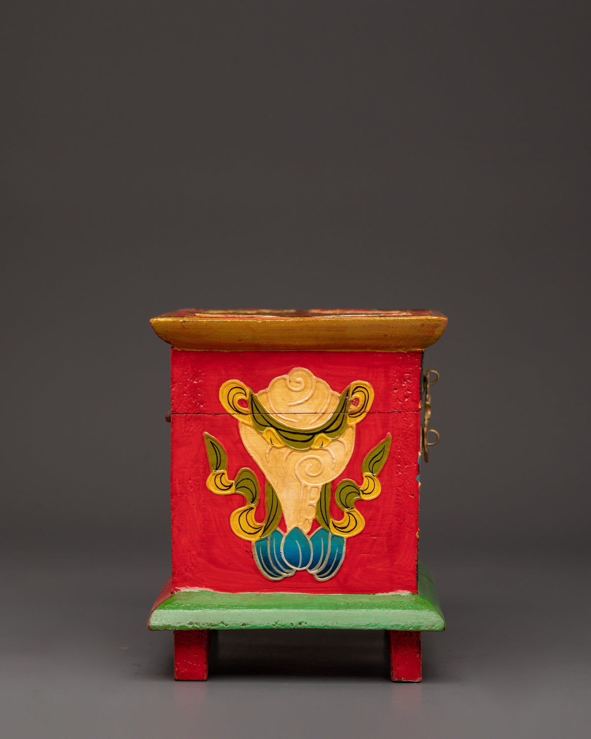 Tibetan Keepsake Box | Traditional Wooden Jewelry & Storage Box