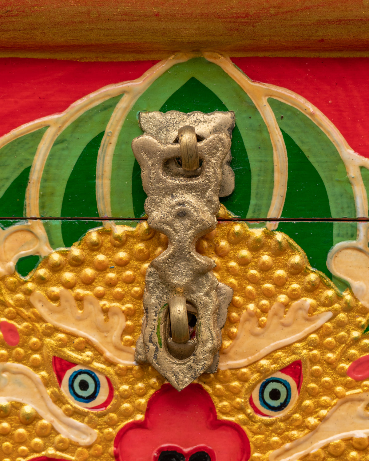 Tibetan Keepsake Box | Traditional Wooden Jewelry & Storage Box