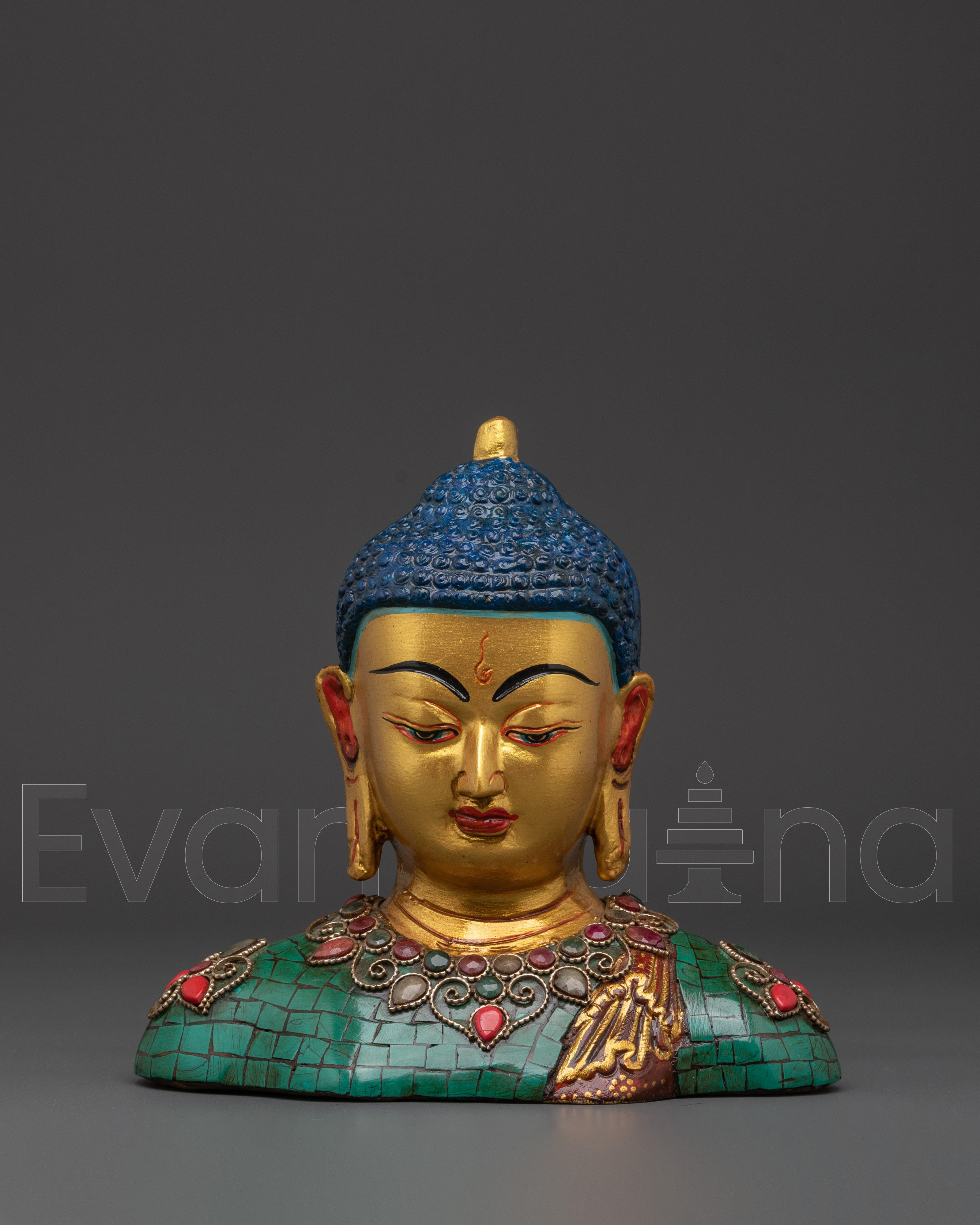 Buddha Head Sculpture
