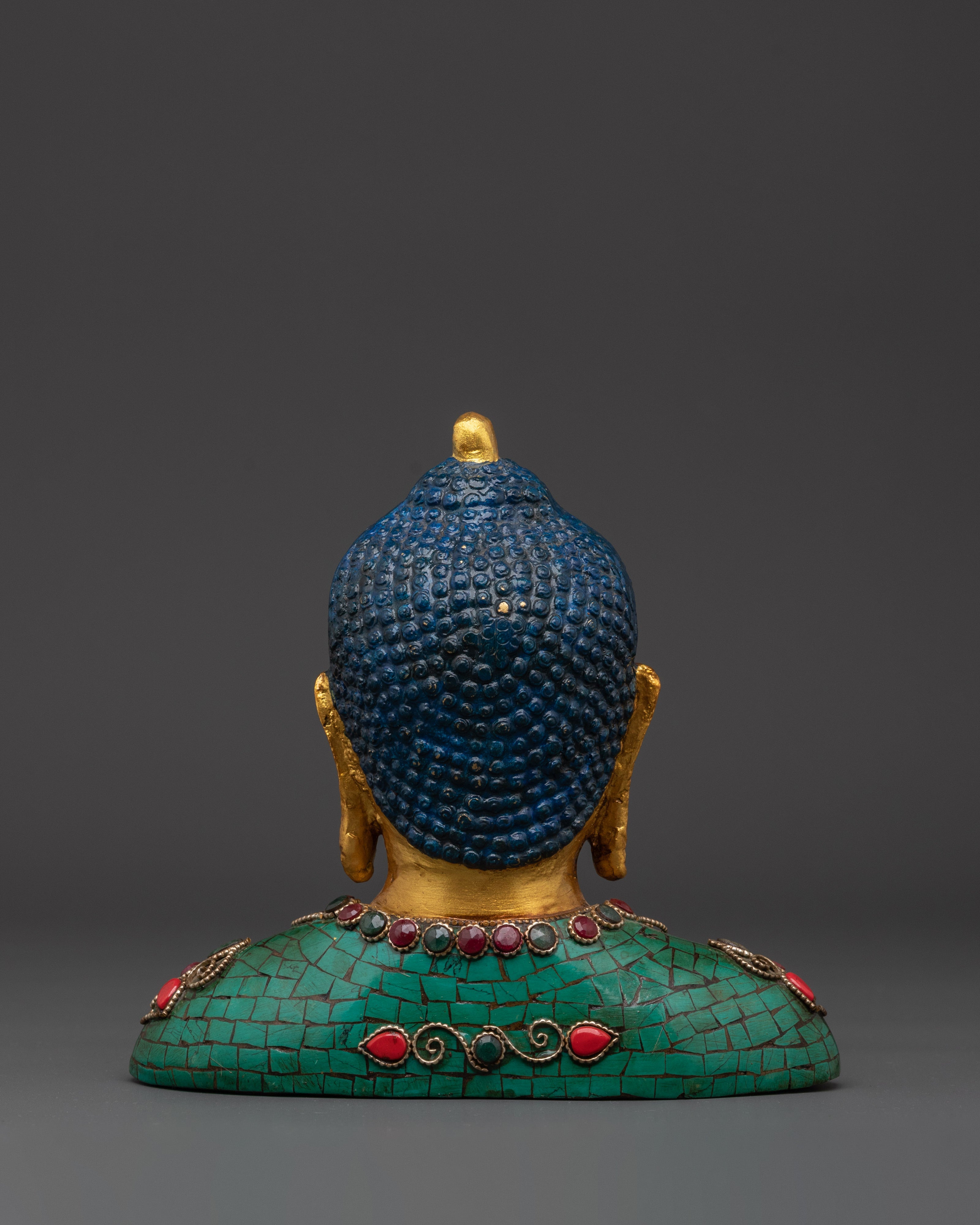 Handcrafted Buddha Head Sculpture | Buddhist Home Decor