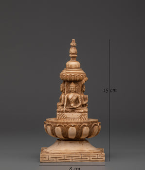 Buddhist Shakyamuni Enlightenment Stupa | Symbol of Wisdom