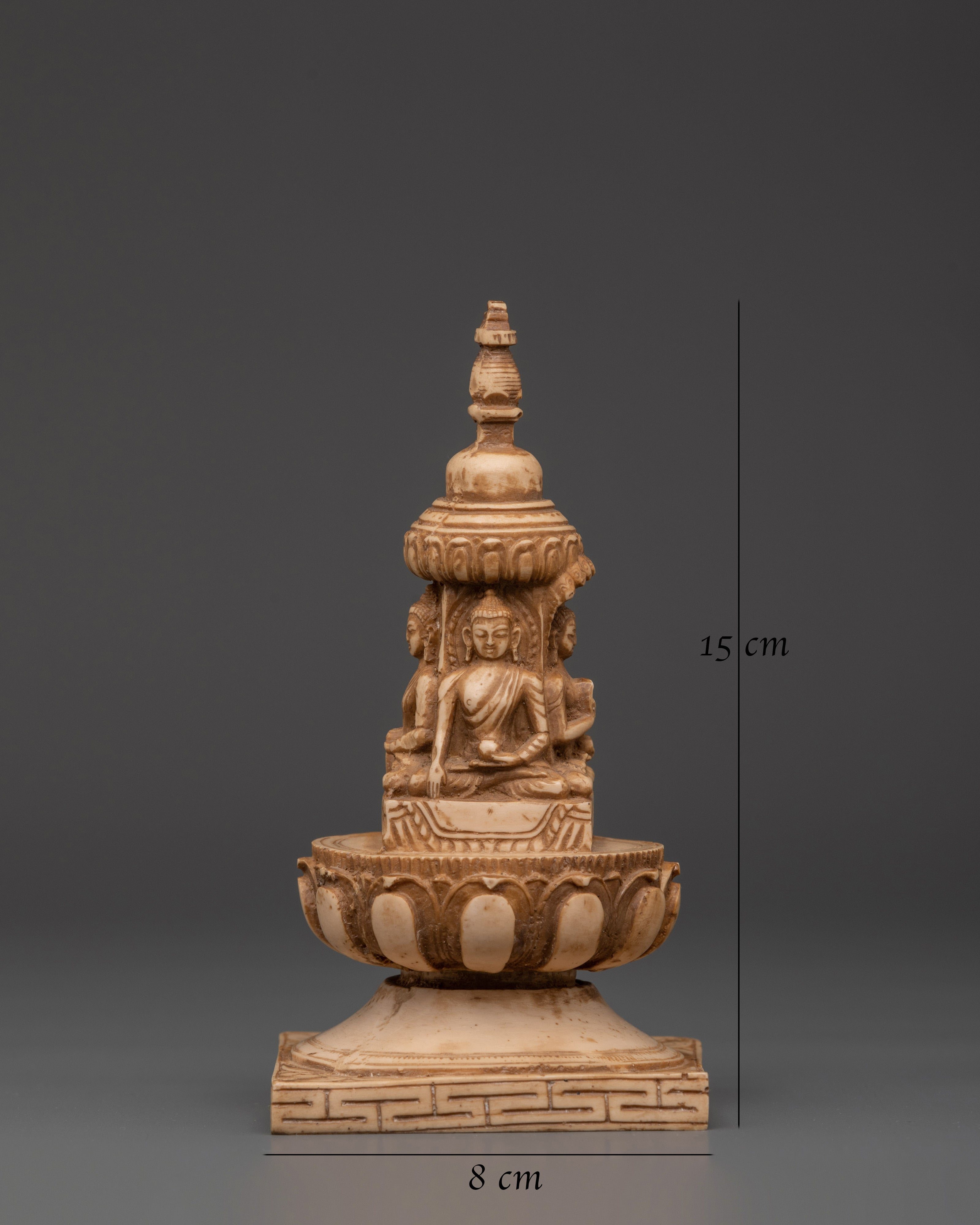 Buddhist Shakyamuni Enlightenment Stupa | Symbol of Wisdom