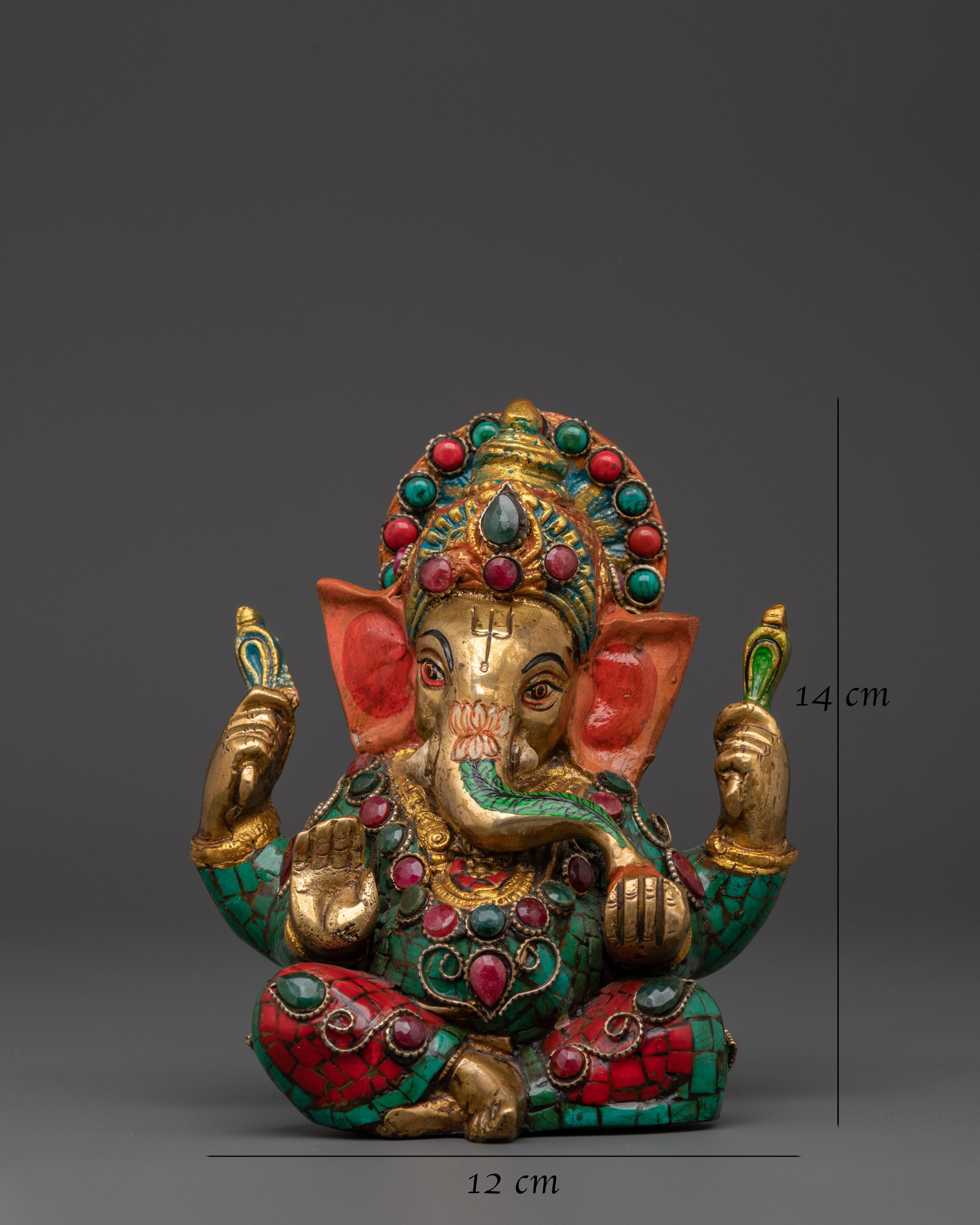 Handmade Hindu Wisdom Deity Ganesh Statue | Remover of Obstacles