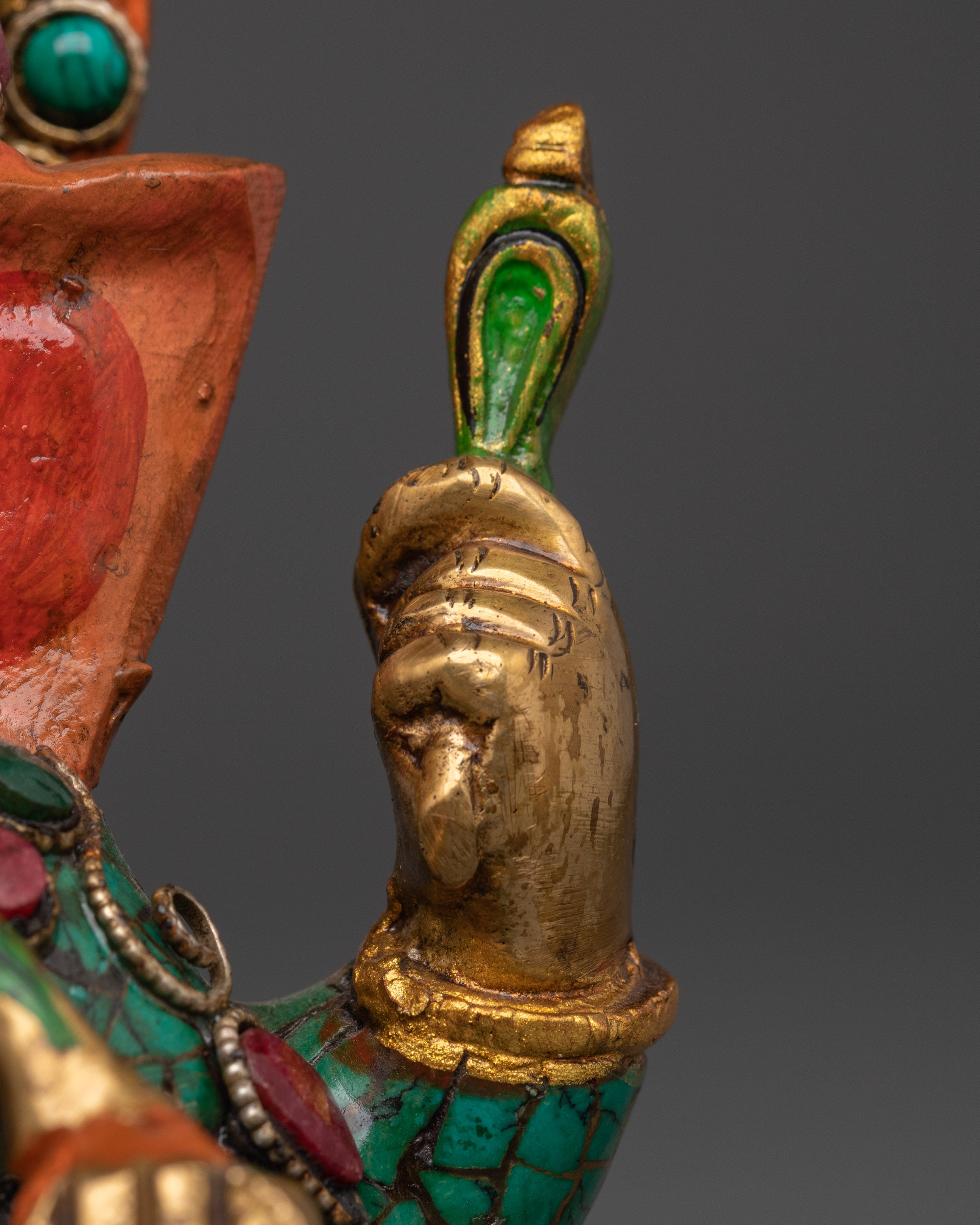 Handmade Hindu Wisdom Deity Ganesh Statue | Remover of Obstacles