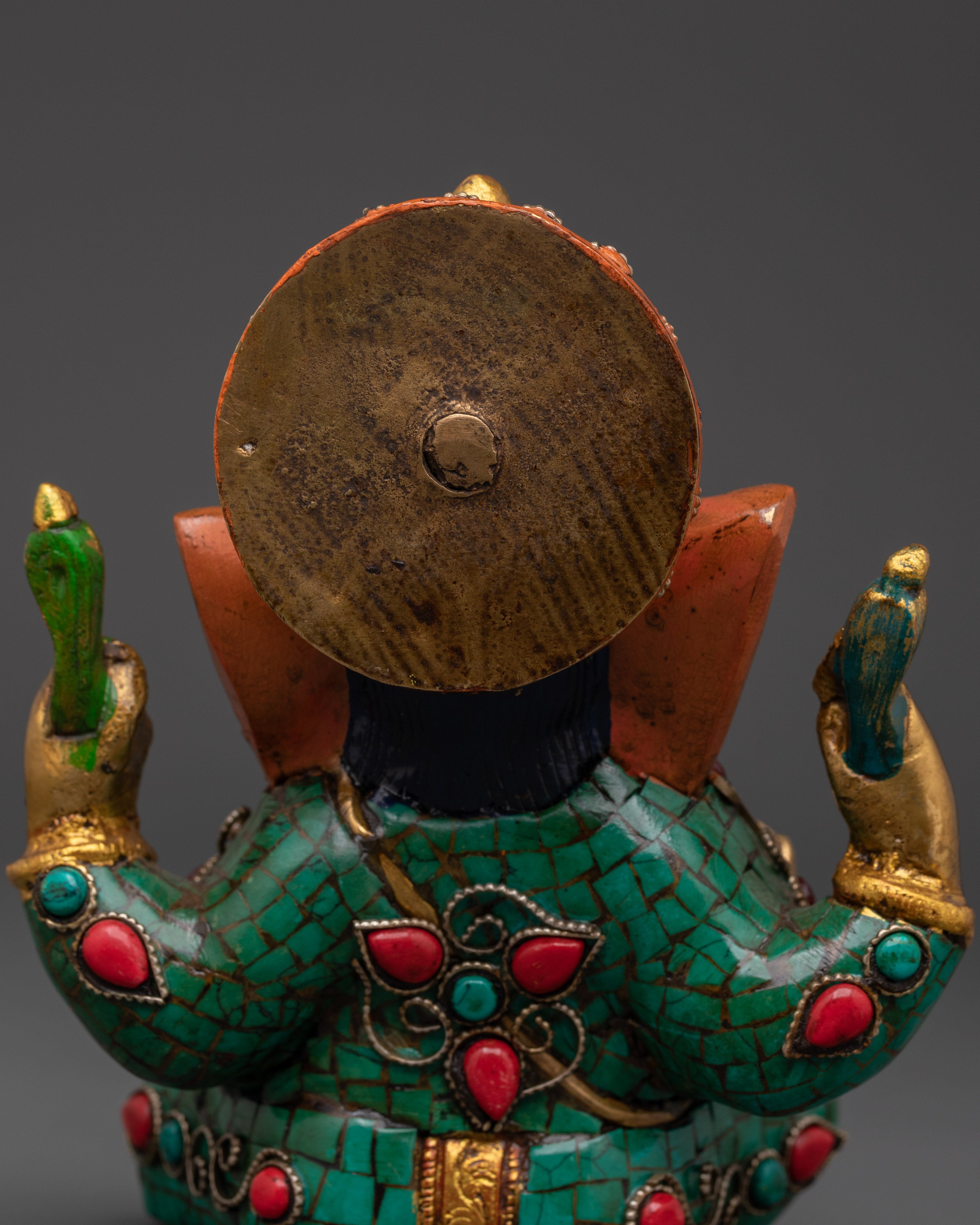 Handmade Hindu Wisdom Deity Ganesh Statue | Remover of Obstacles