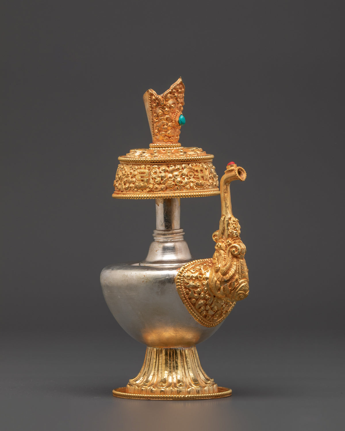 Traditional Spiritual Bhumba | Sacred Buddhist Ritual Vessel
