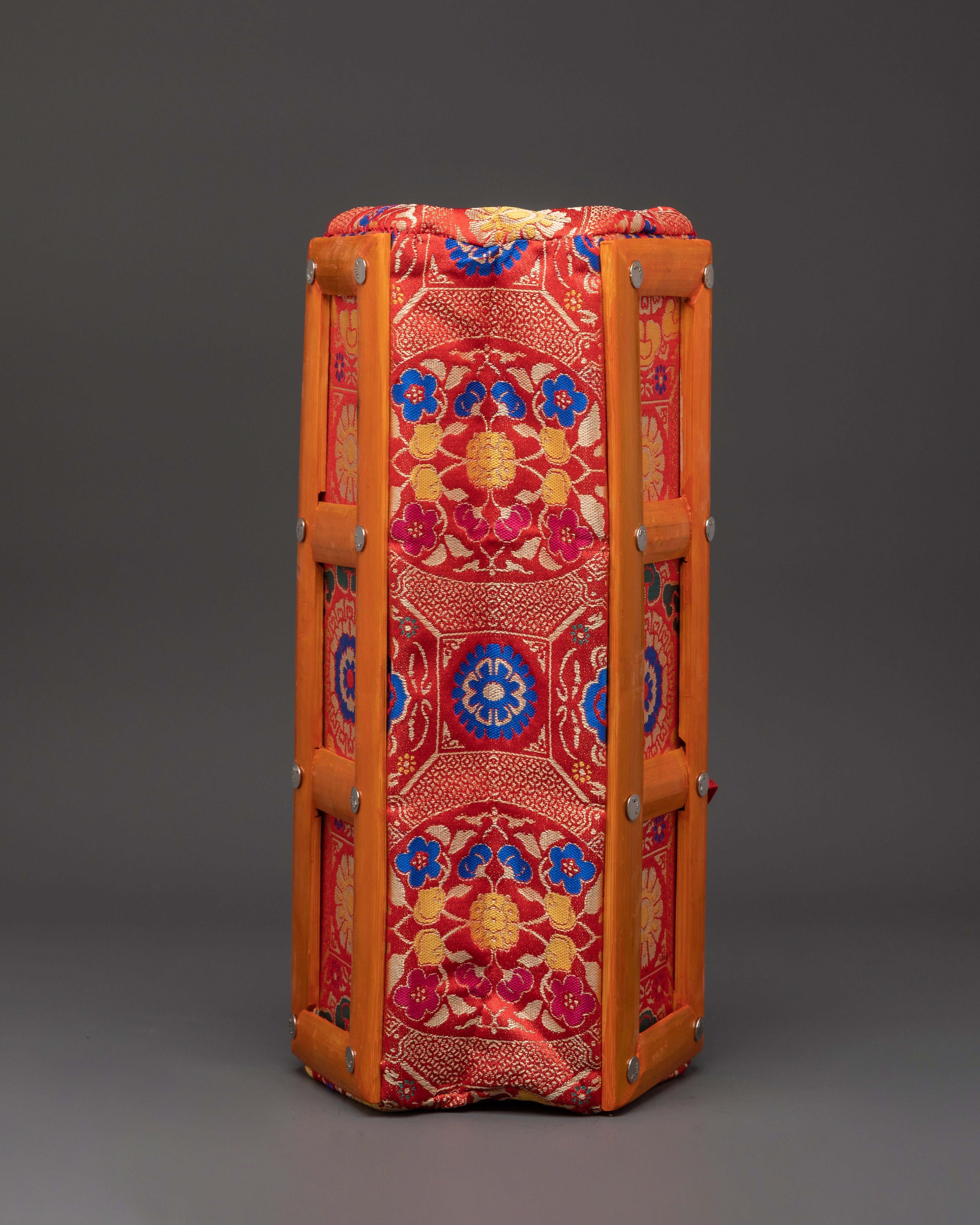 Handmade Dharma Text Cover | Traditional Tibetan Buddhist Scripture Case