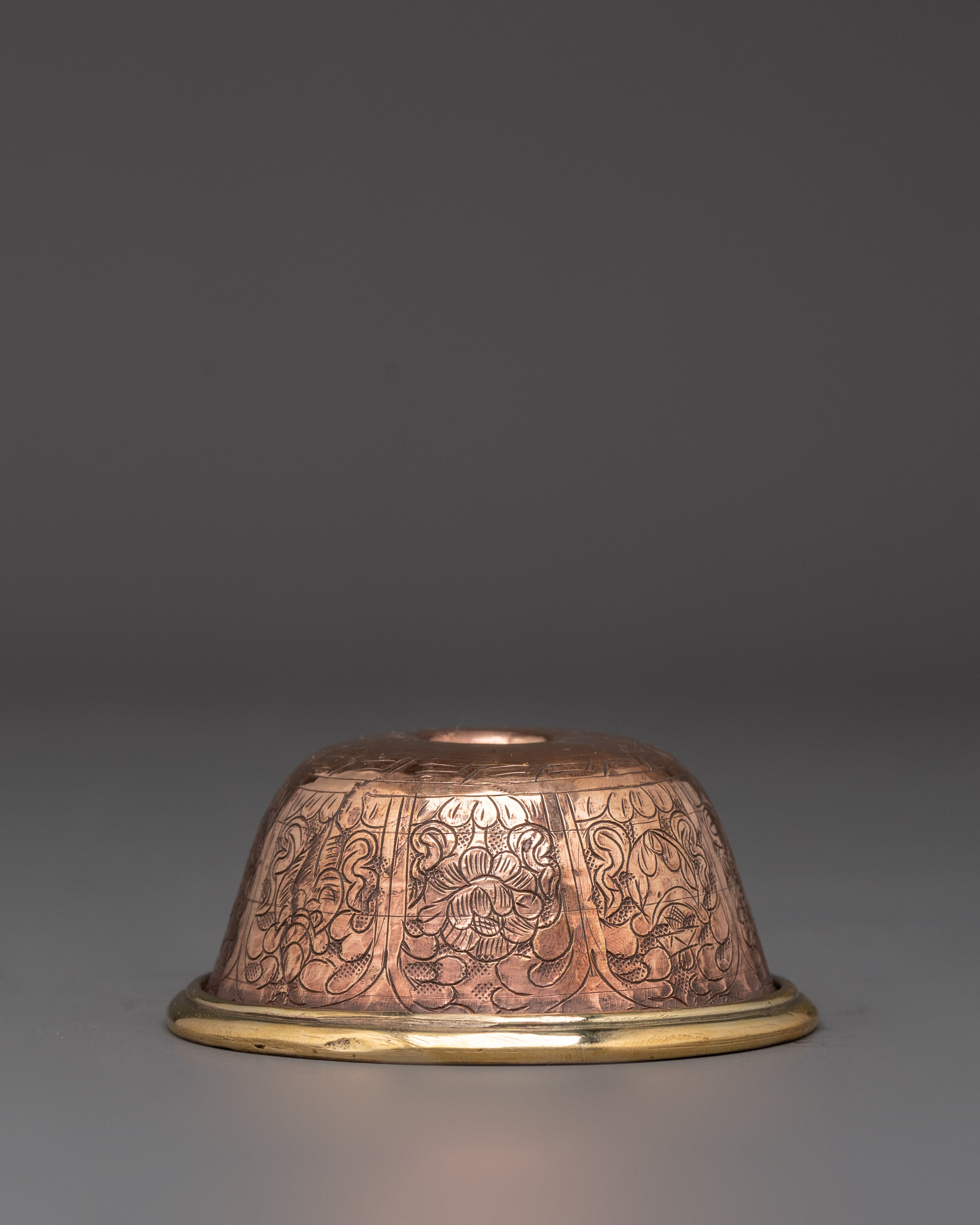 Handcrafted Copper Offering Bowl Set | Tibetan Buddhist Water Offering Bowls