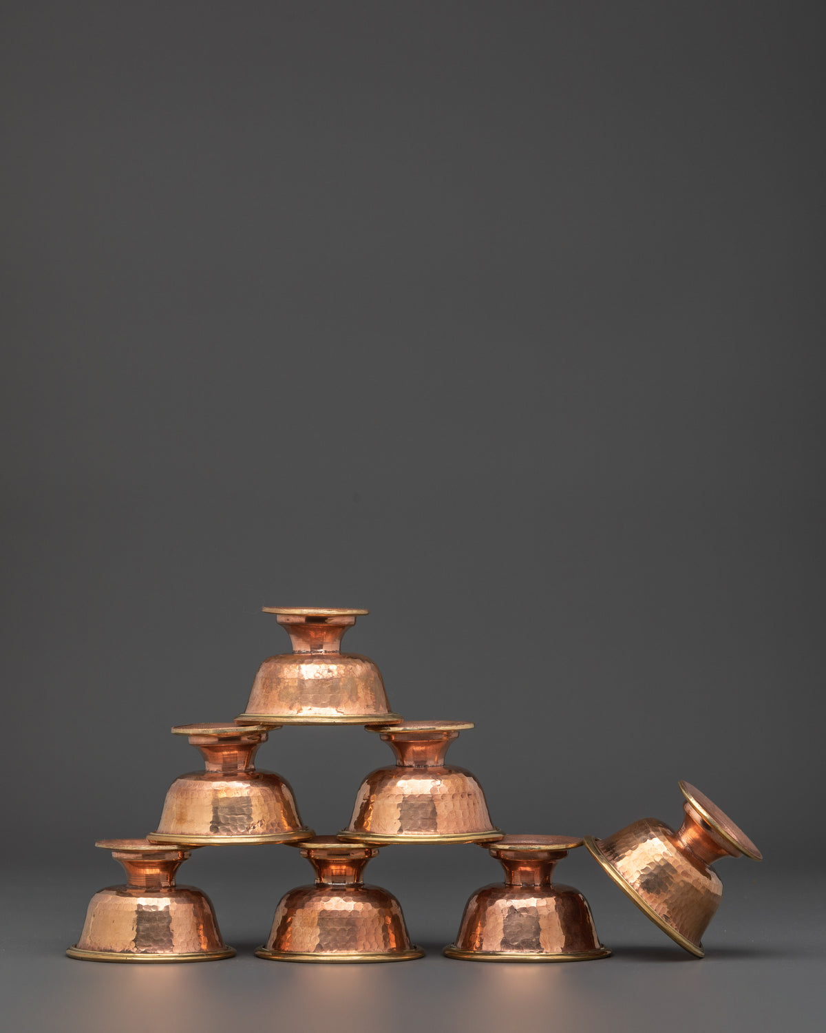 Offering Bowl Set for Dharma | Rituals and Tibetan Altar Art