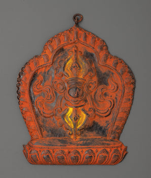 Wall Hanging with Vajra Carved Art
