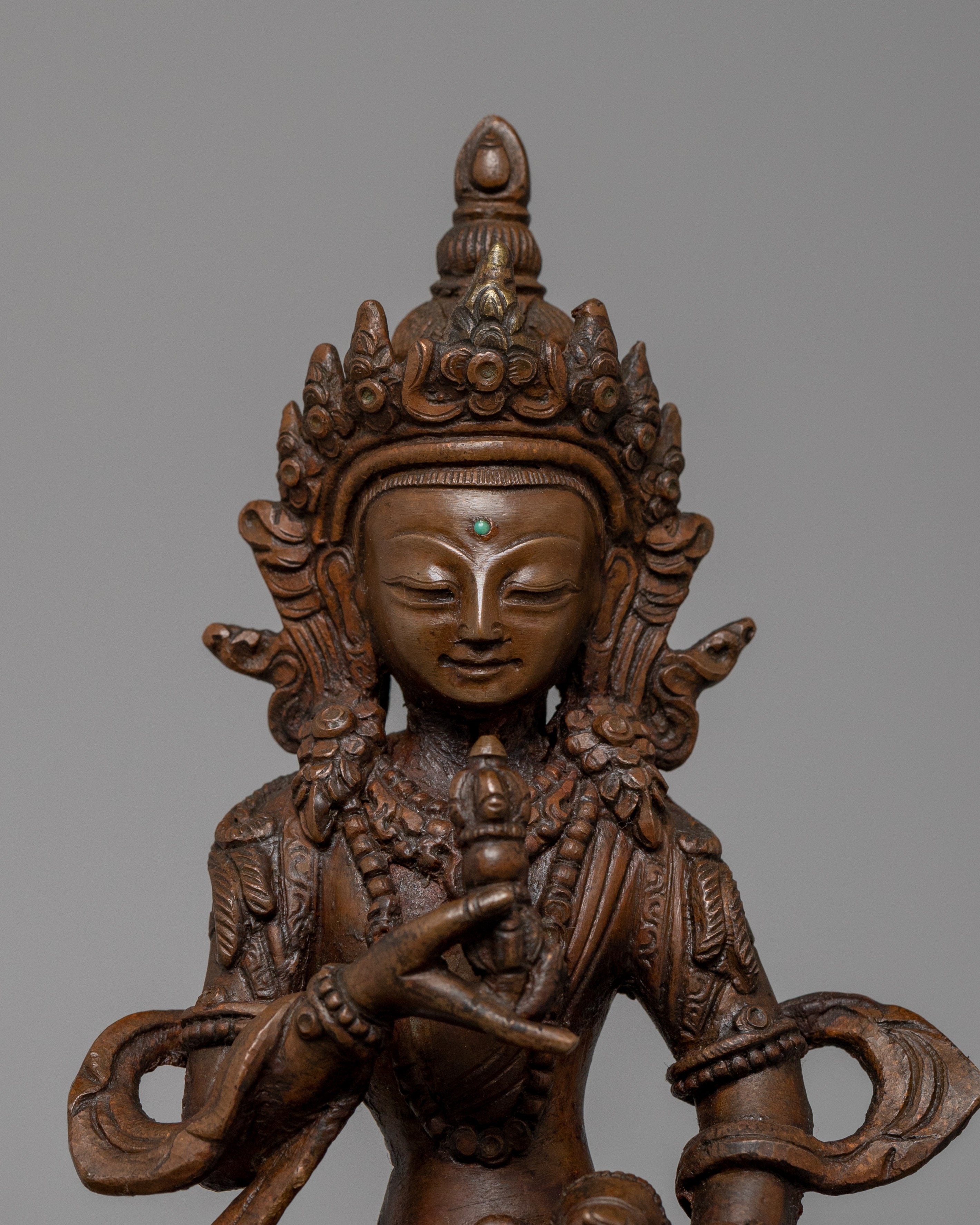 Dorje Sempa Vajrasattva Statue | Uncover Serenity with Our Gold Gilded Sculpture