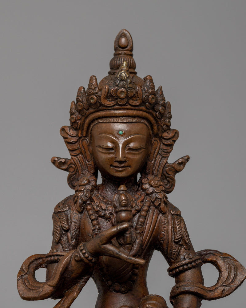 Dorje Sempa Vajrasattva Statue | Uncover Serenity with Our Gold Gilded Sculpture