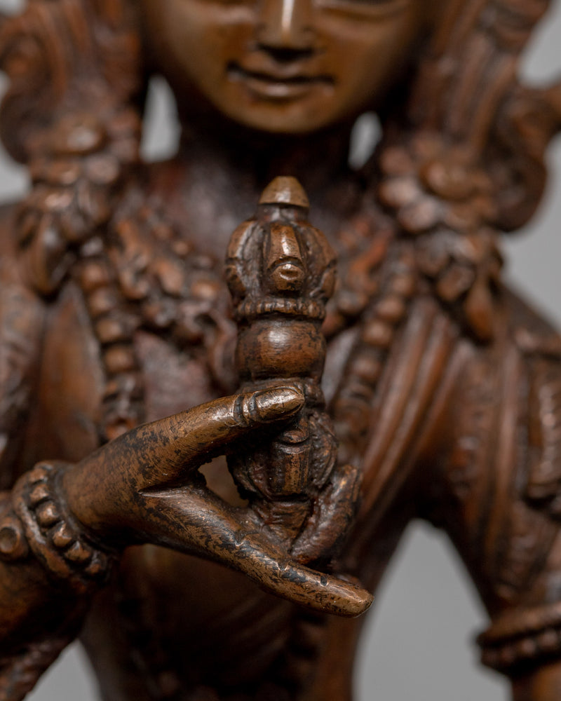 Dorje Sempa Vajrasattva Statue | Uncover Serenity with Our Gold Gilded Sculpture