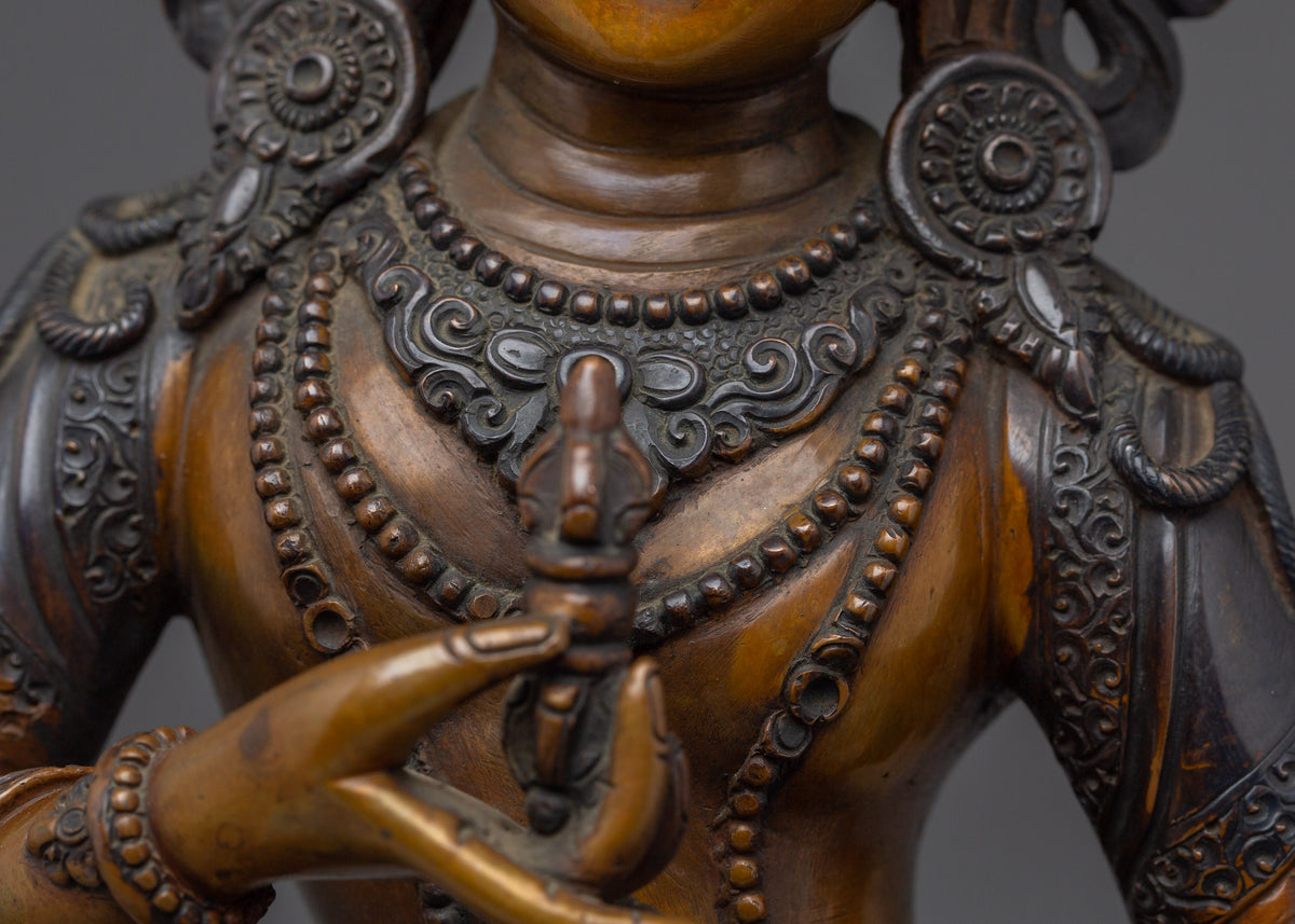 Vajrasattva Buddhist Deity Statue | Tibetan Deity of Purification & Healing