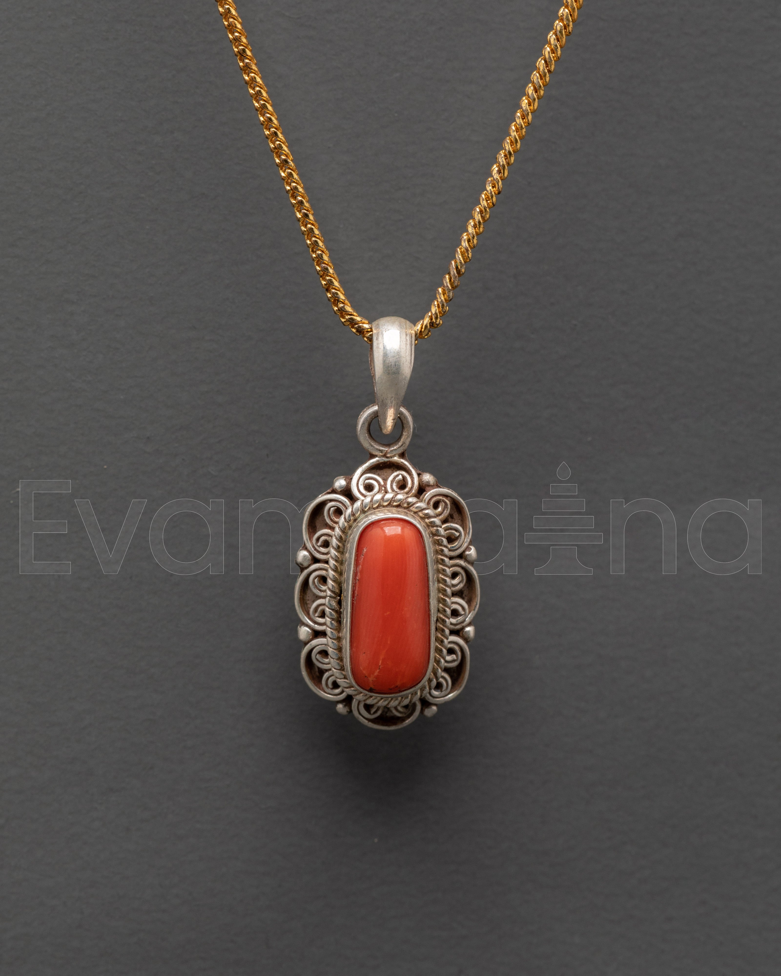  Coral Pendant 
