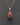 Silver Red Coral Pendant | Symbol of Passion & Vitality