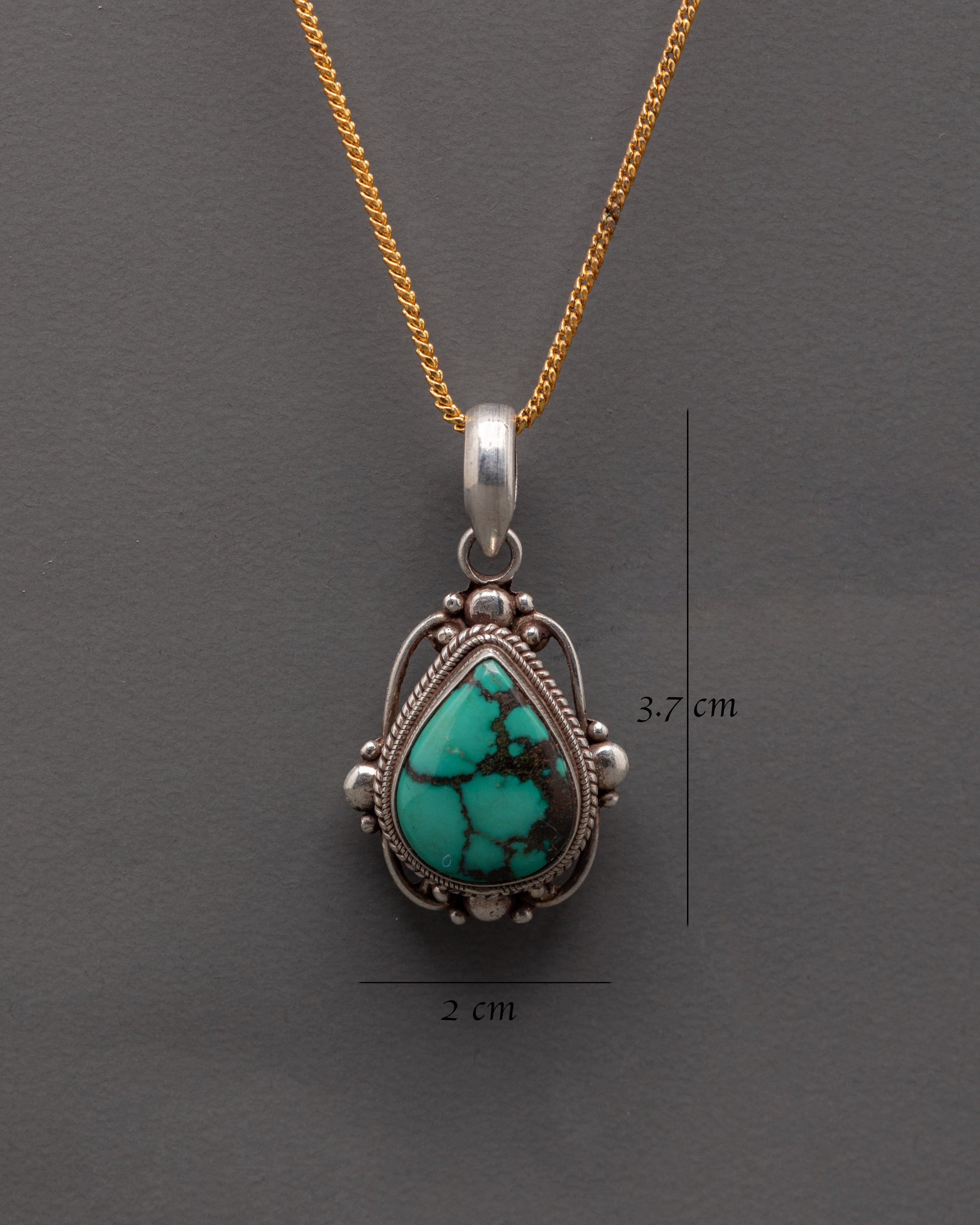 Turquoise Locket for Protective Features | Spiritual & Calming Jewelry