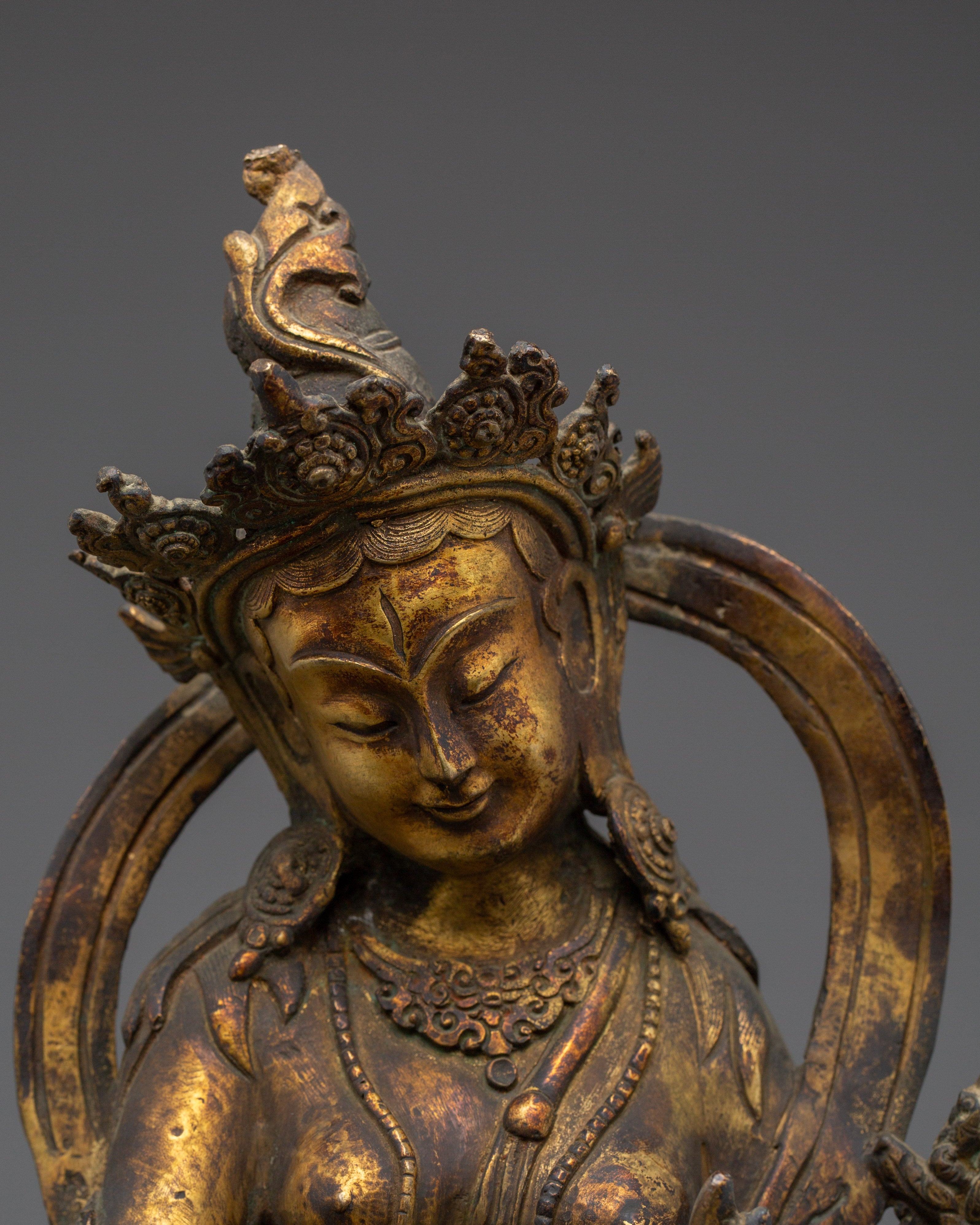 Sita Tara Spiritual Statue | Spiritual Home Decor for Meditation and Blessings