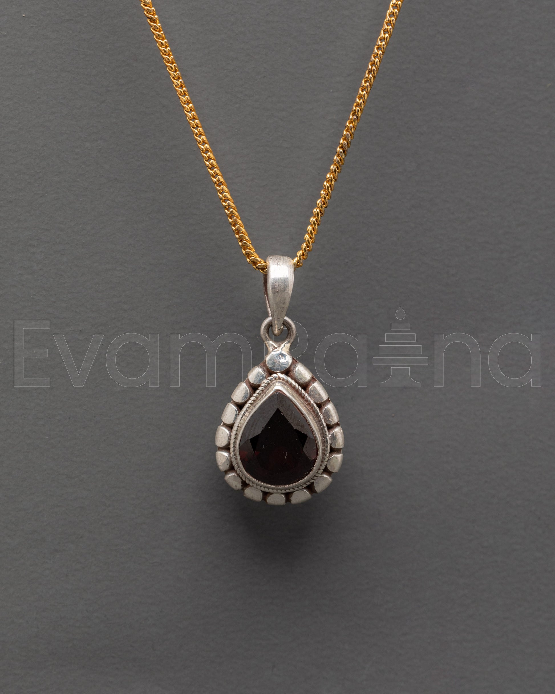  Black Garnet Stone 