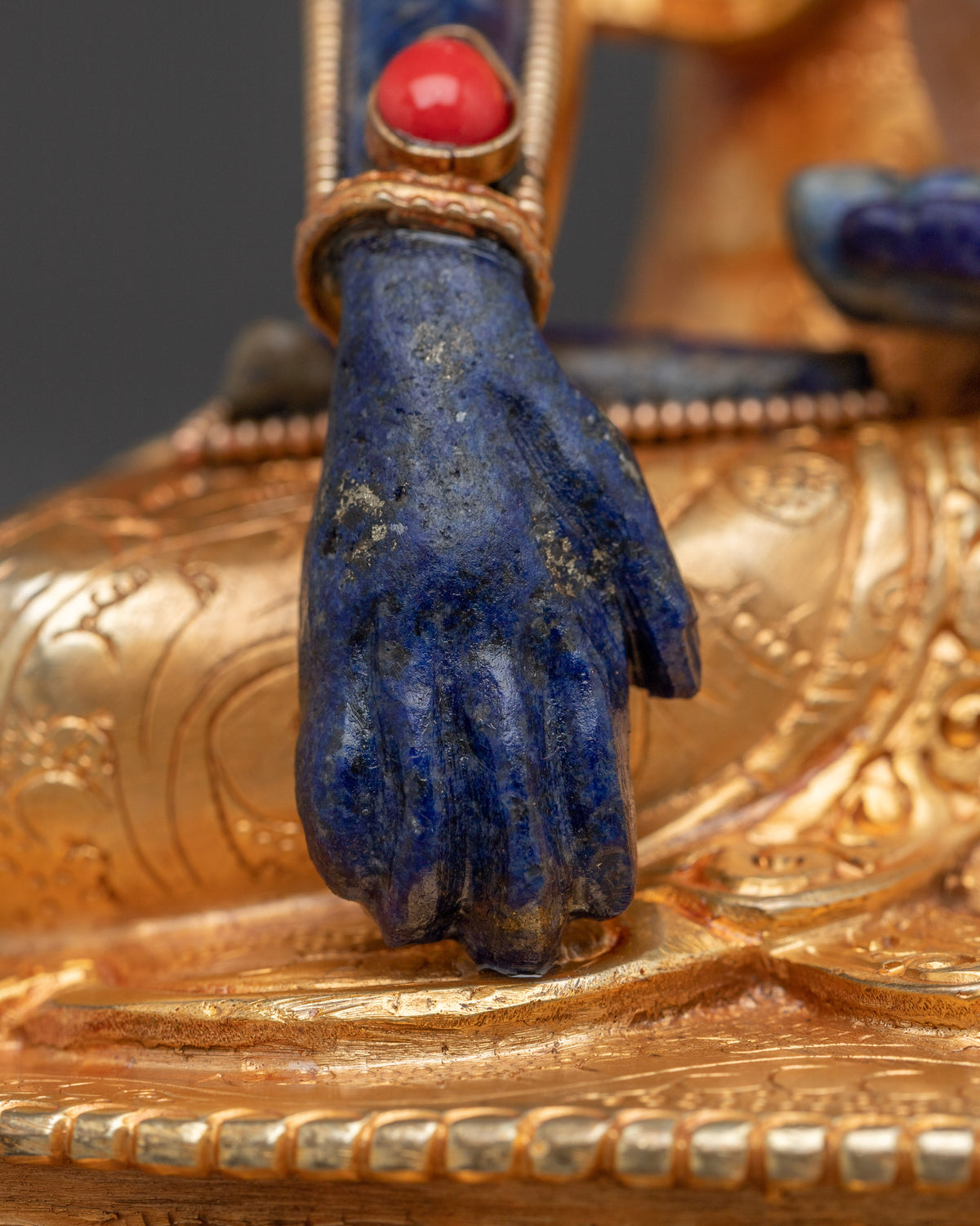 Handcrafted Sculpture of Shakyamuni Buddha | Antique Buddha Figurine