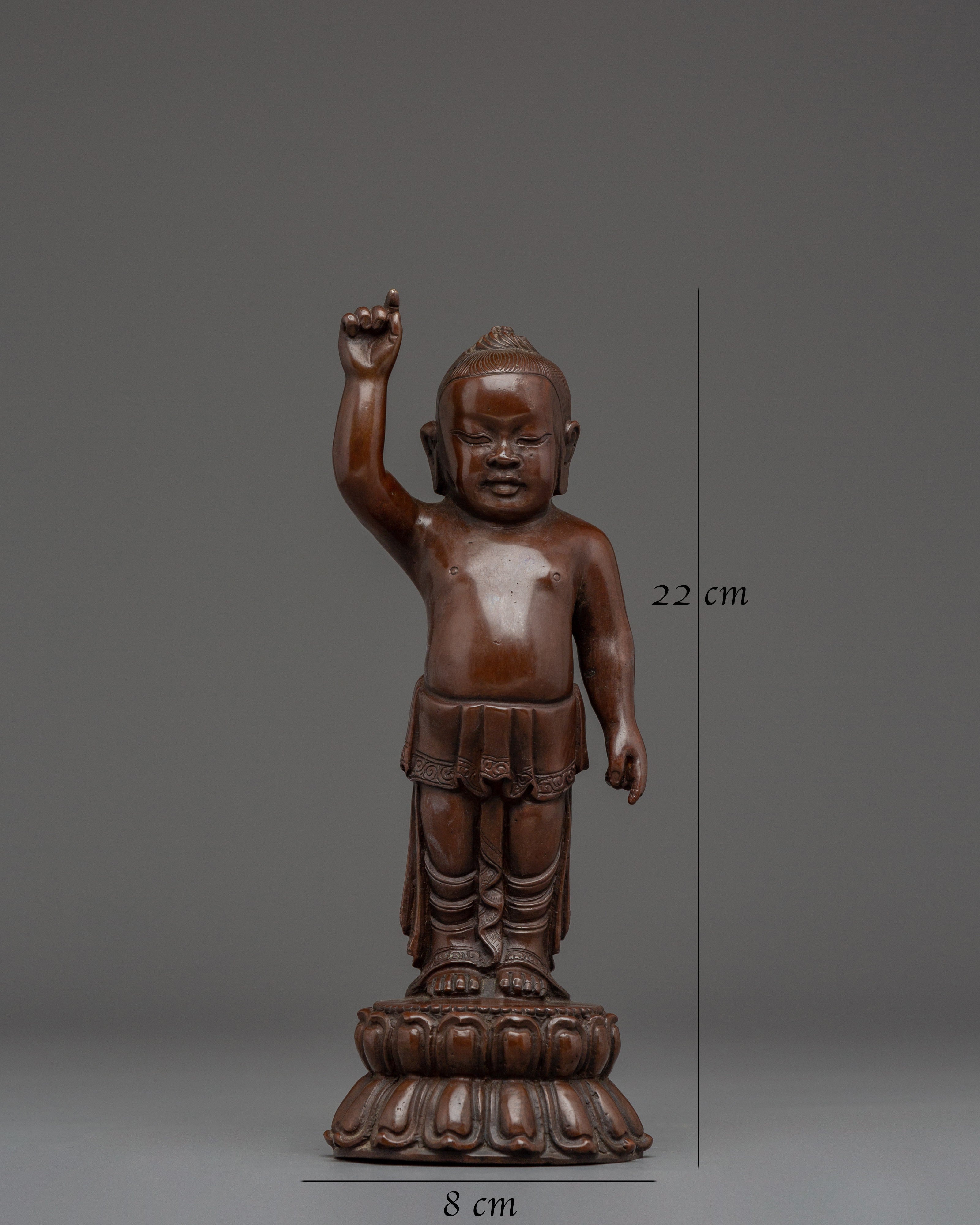 Handcrafted Little Buddha Statue | Meditation Sculpture for Home Altar