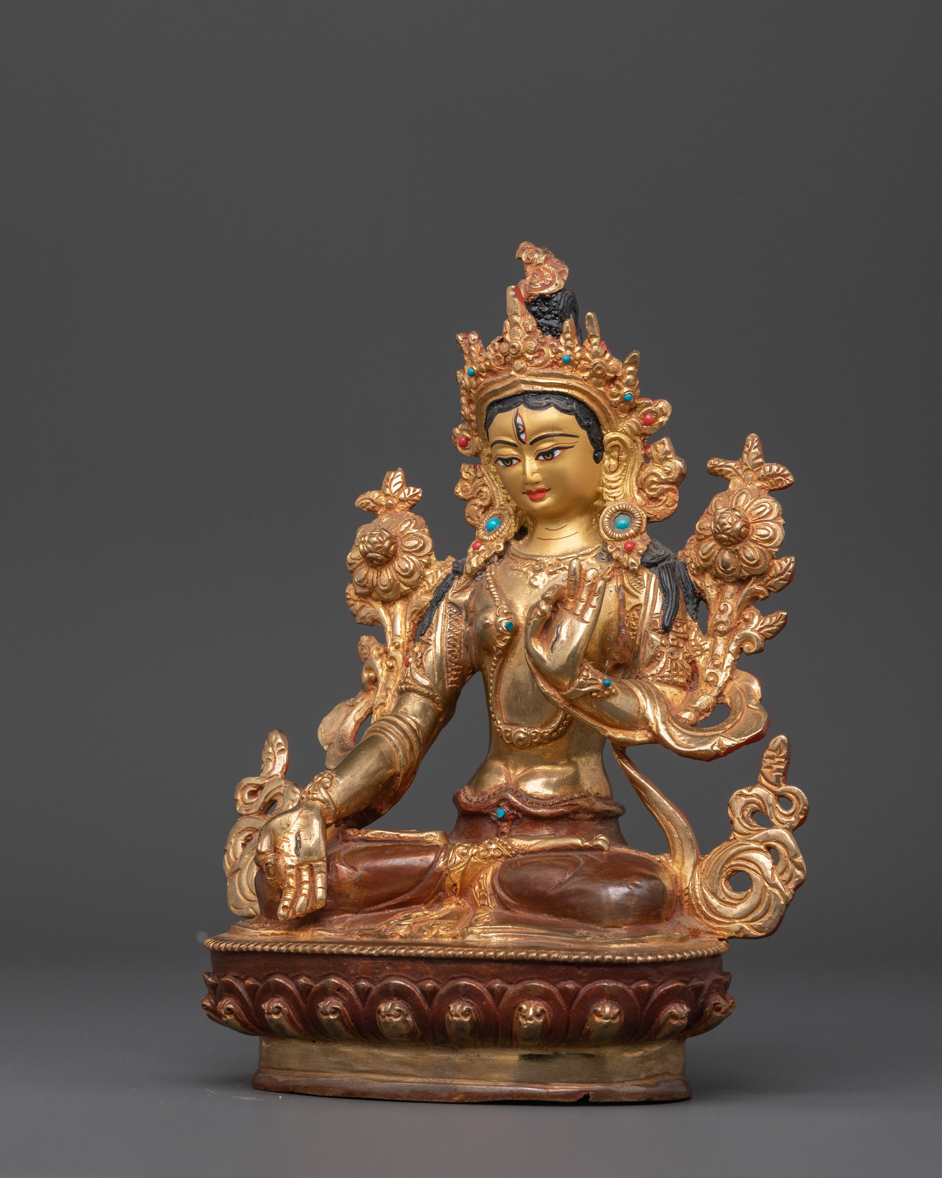 White Tara Sculpture | Healing, and Longevity