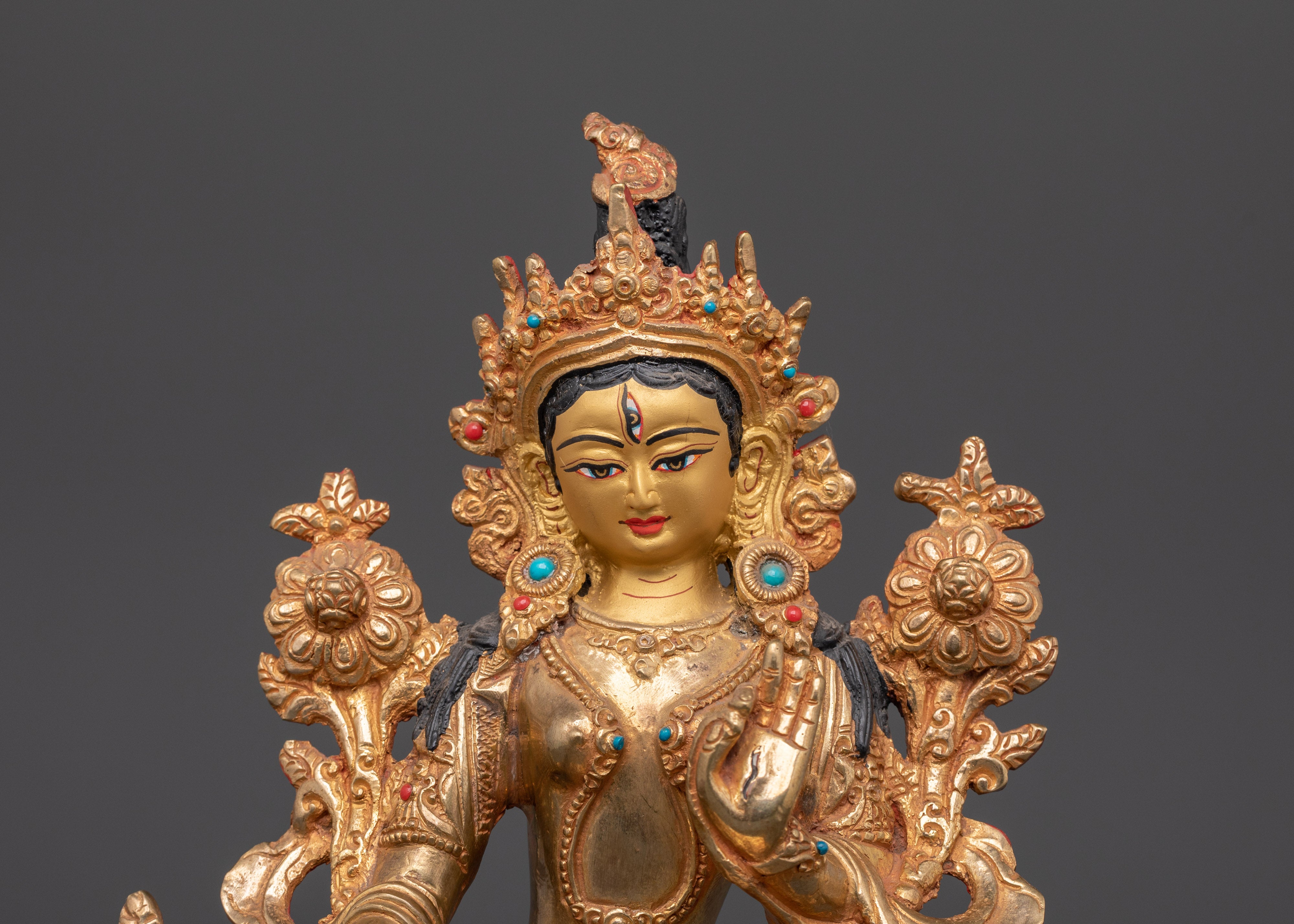 White Tara Sculpture | Healing, and Longevity