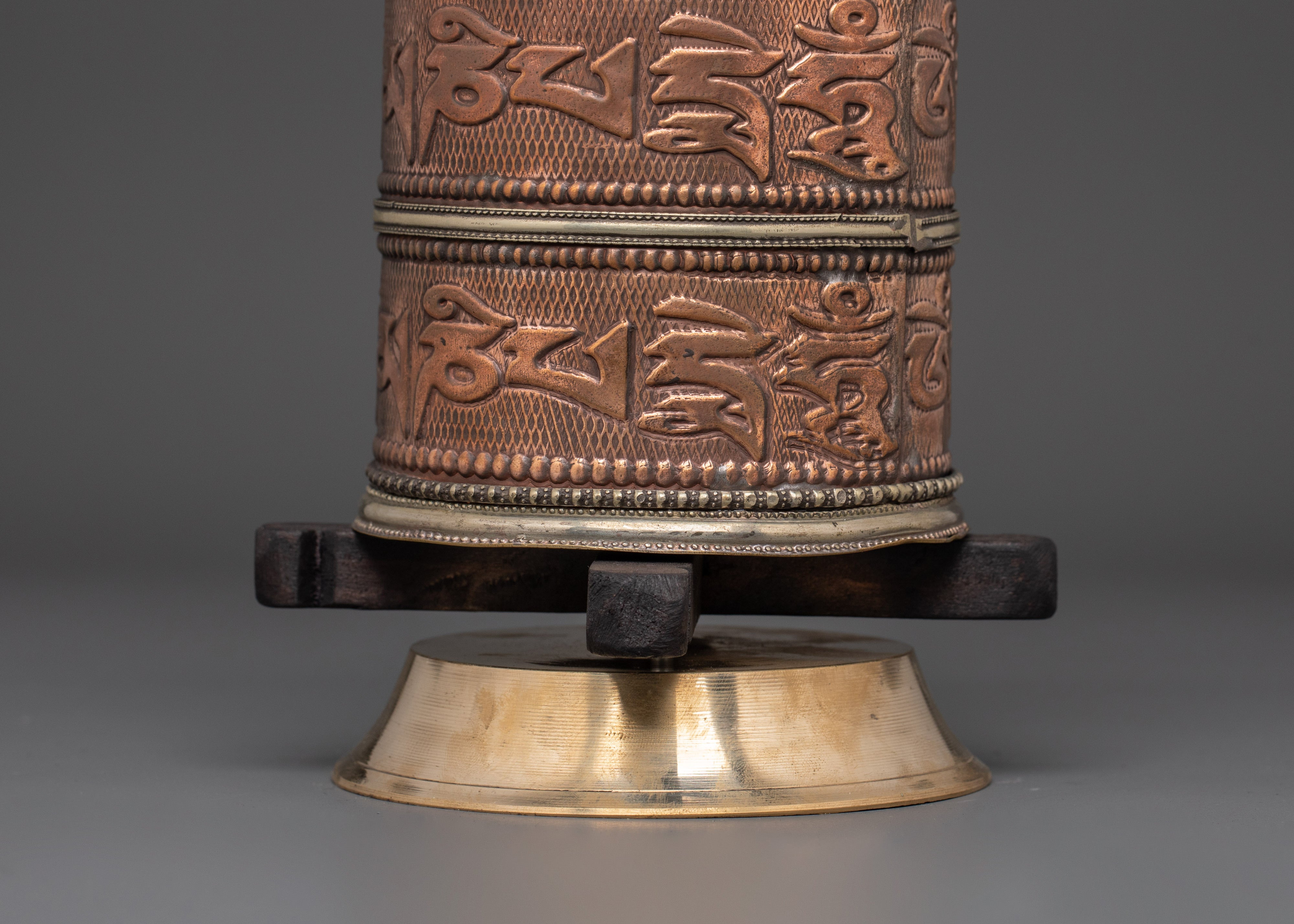 Tibetan Mantra Wheel |  Meditation And Ritual Spinner