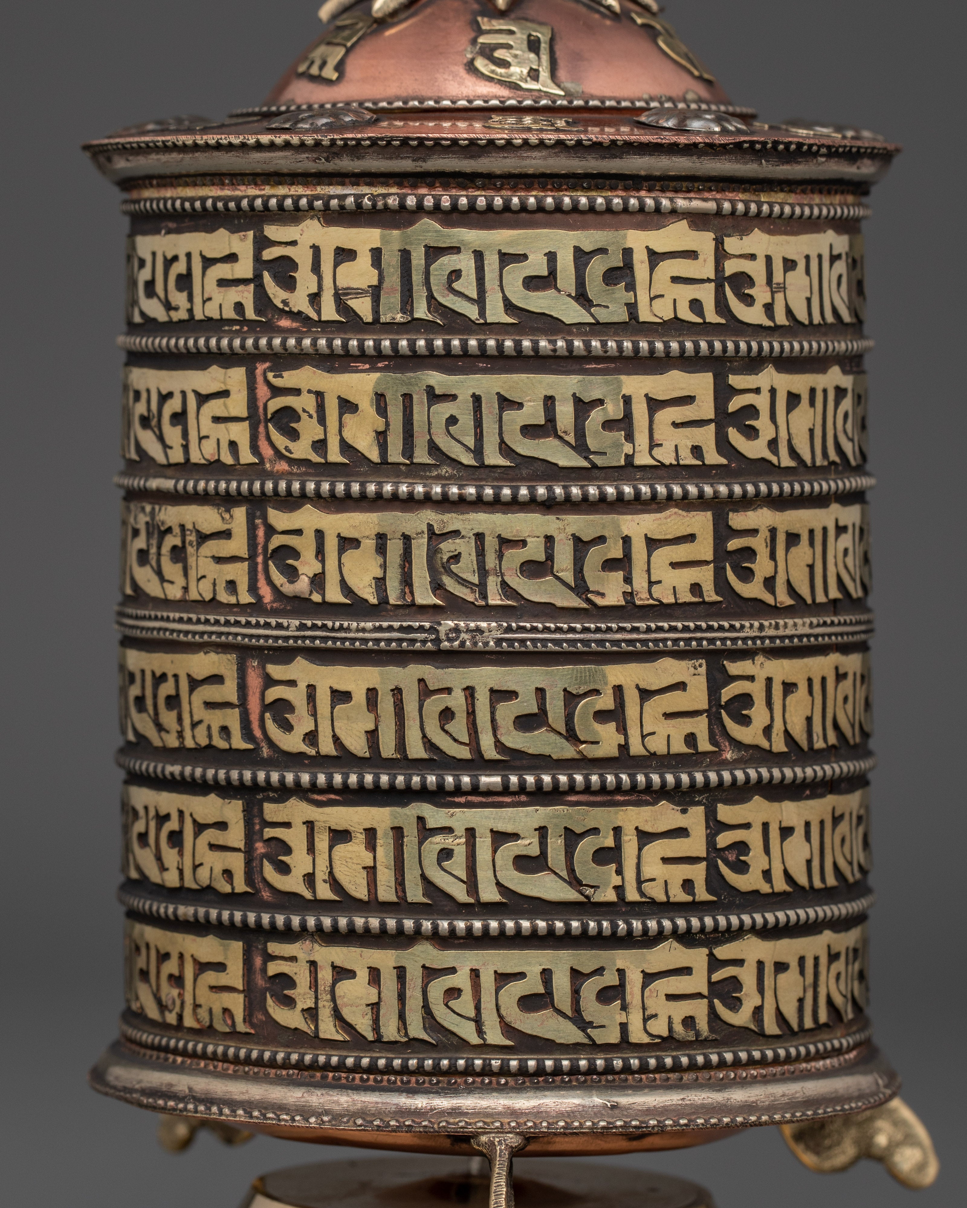 Meditation Ritual Wheel | Prayer Wheel for Spiritual Practices