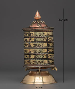 Meditation Ritual Wheel | Prayer Wheel for Spiritual Practices