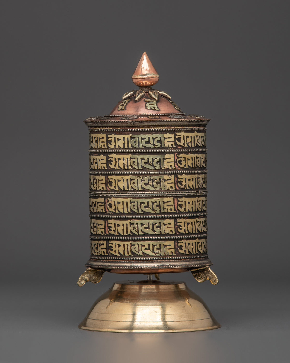 Meditation Ritual Wheel | Prayer Wheel for Spiritual Practices