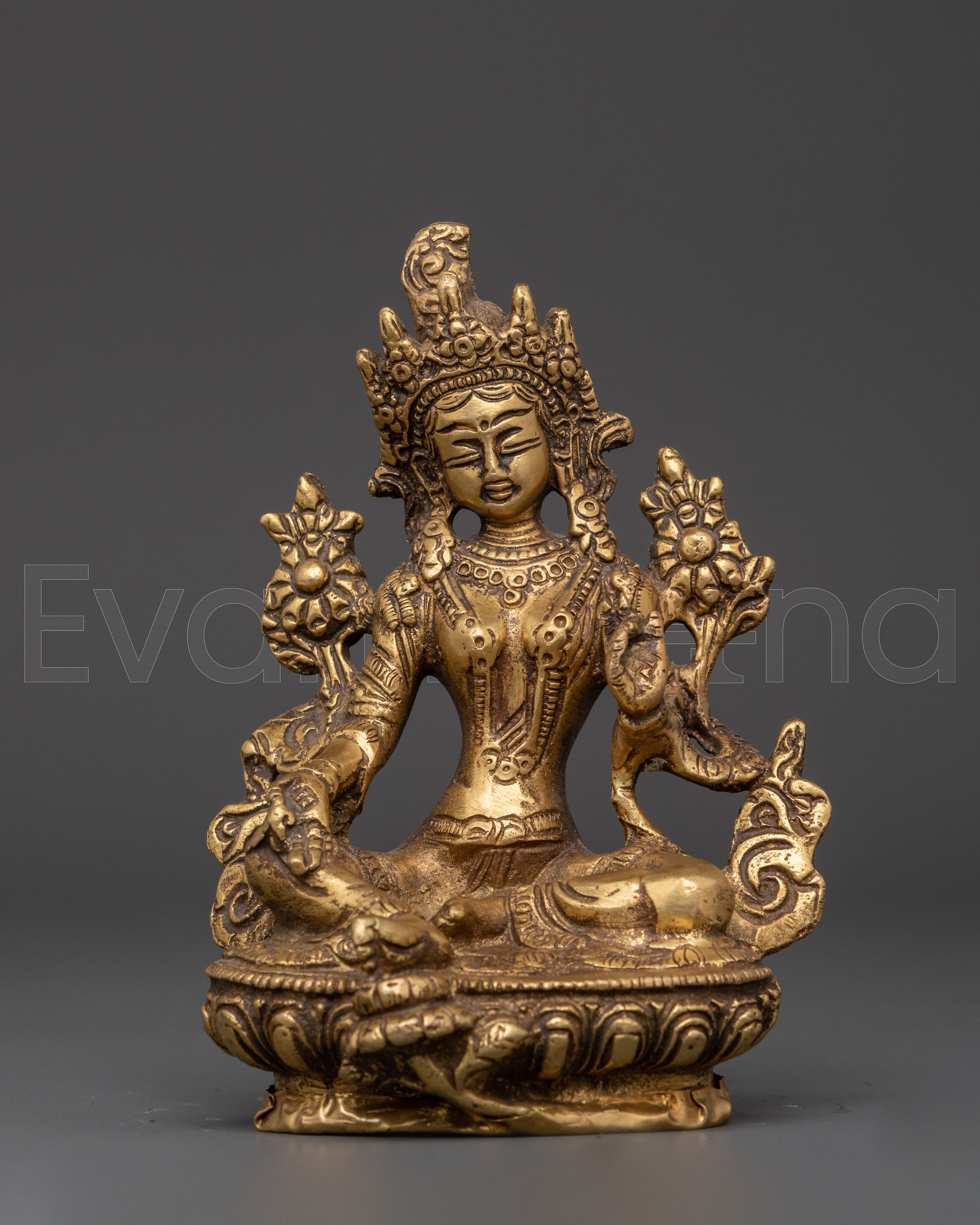  Green Tara Statue 
