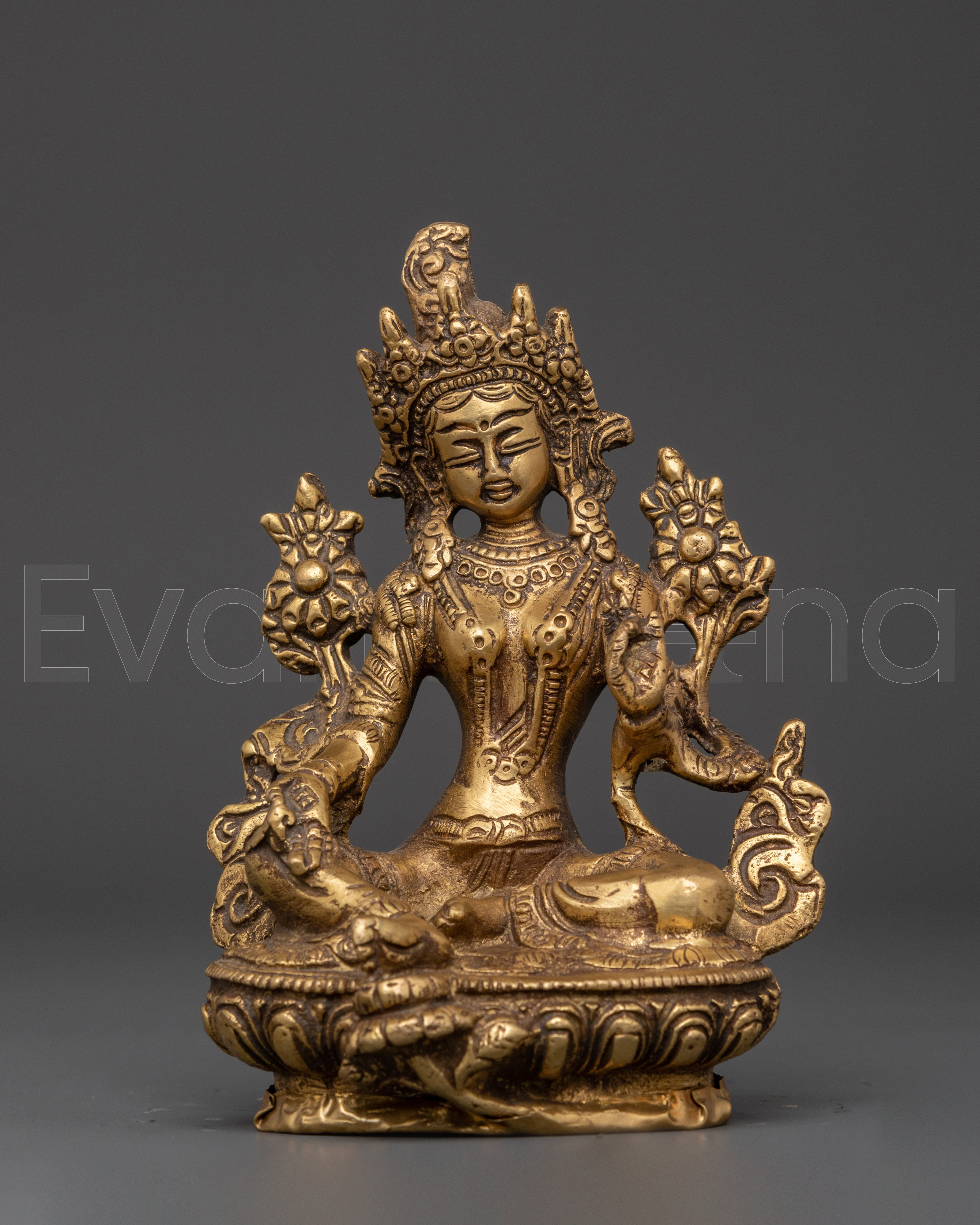  Green Tara Statue 