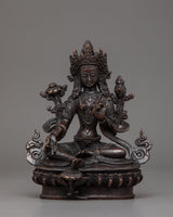 green-tara-tibetan-goddess-sculpture