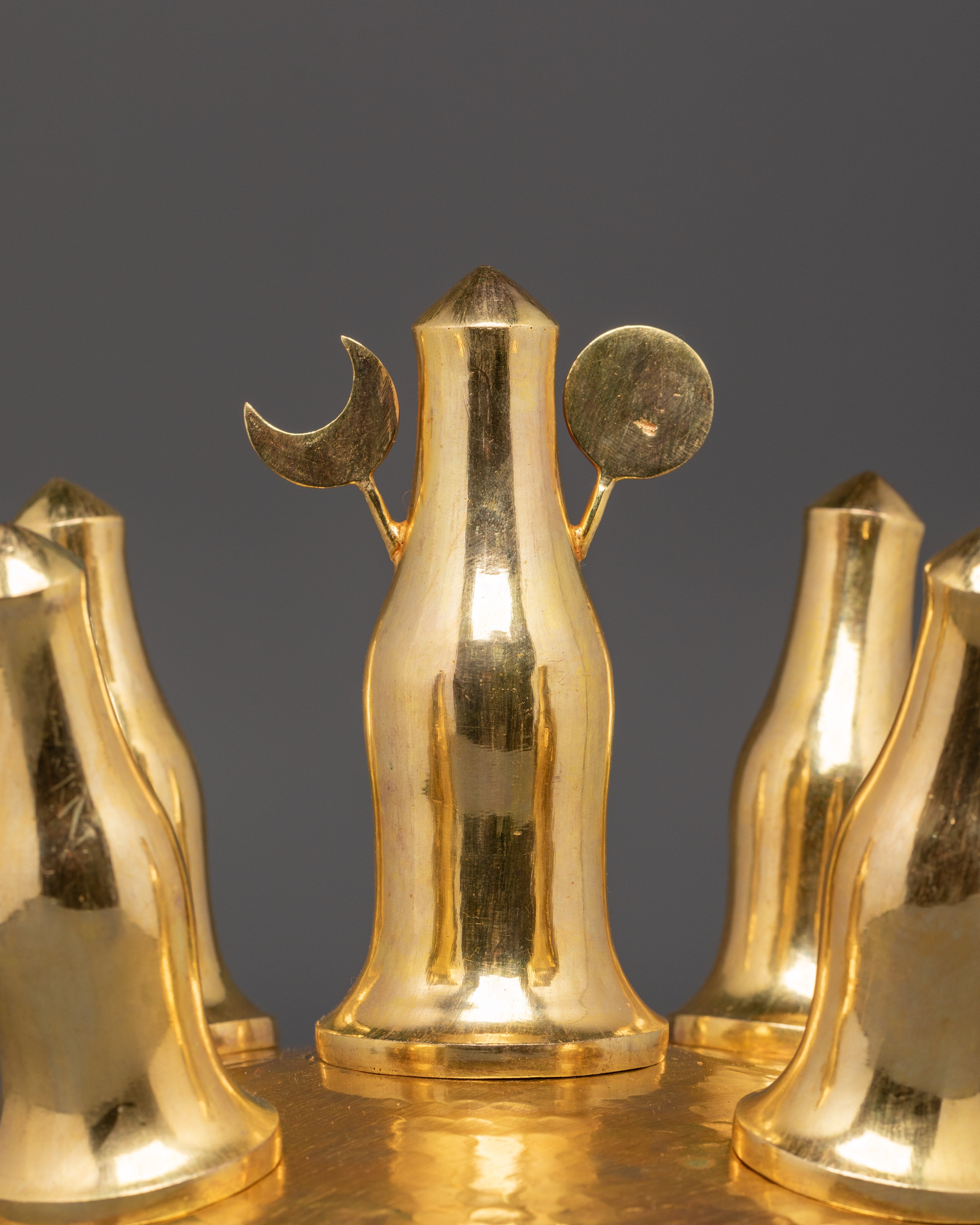 Torma for Ceremony | Gold & Silver-Plated Copper