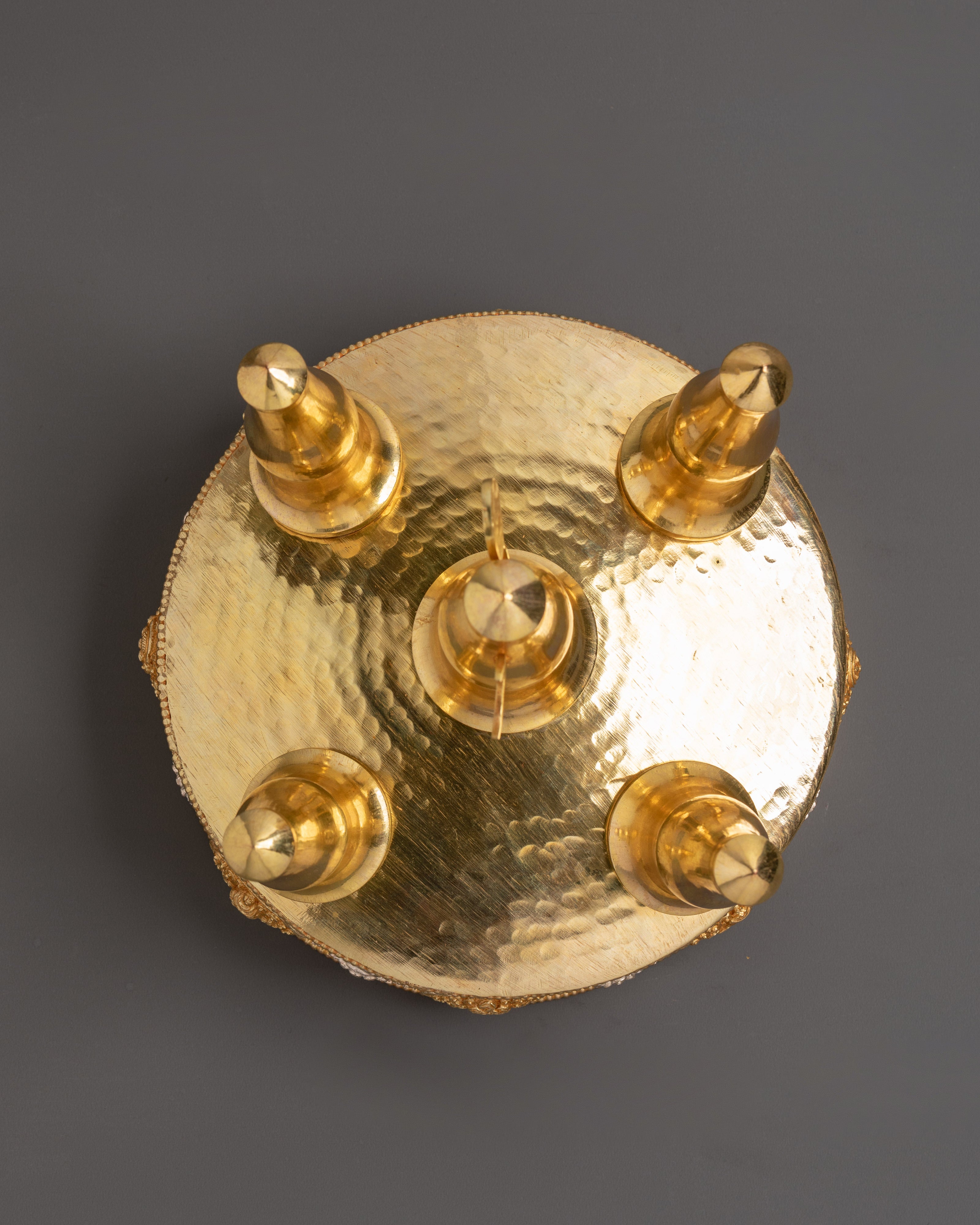Torma for Ceremony | Gold & Silver-Plated Copper