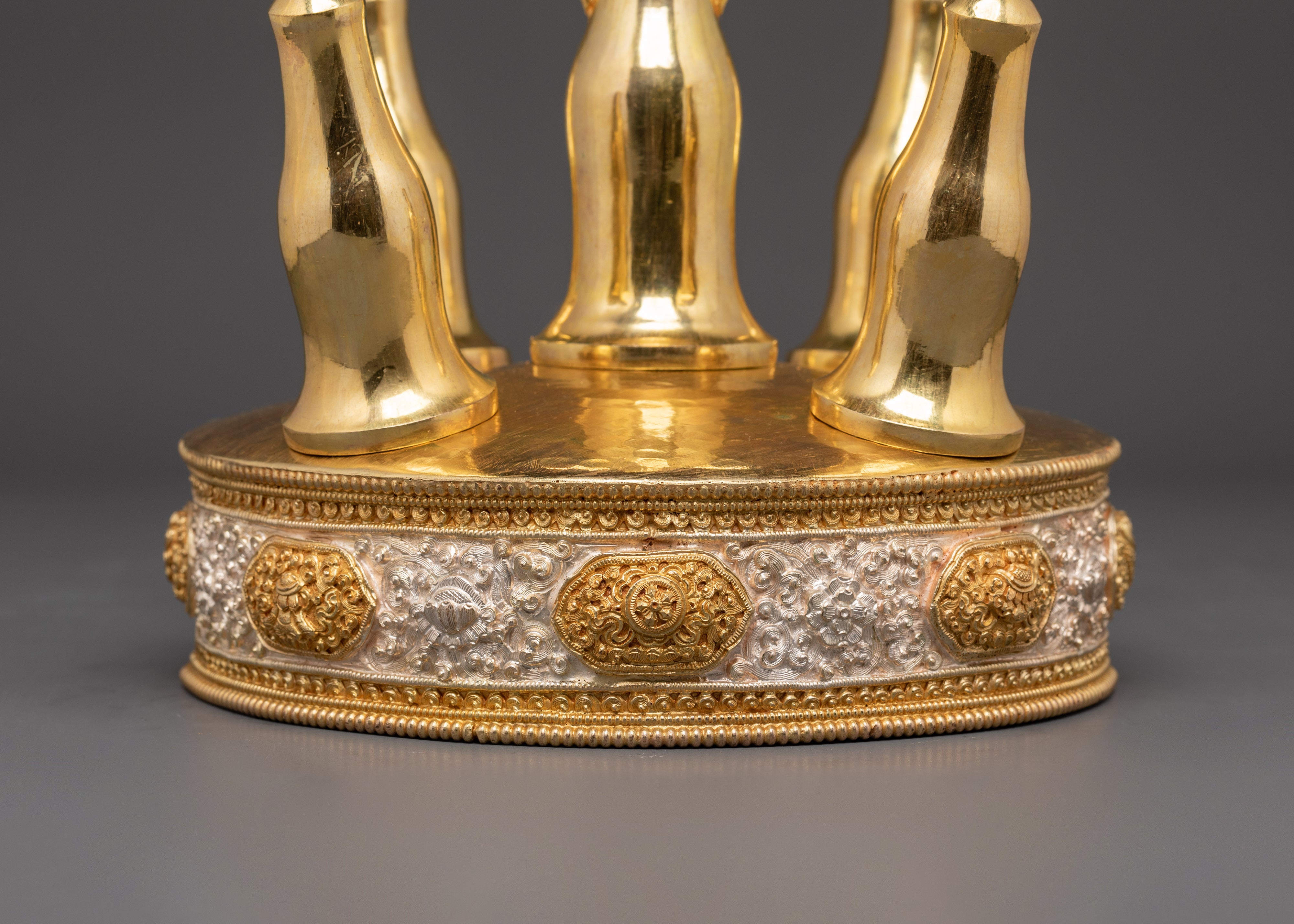 Torma for Ceremony | Gold & Silver-Plated Copper