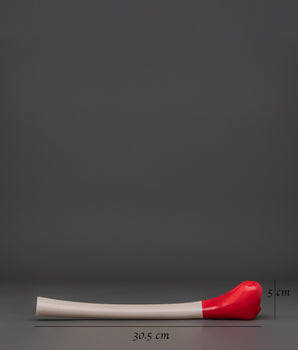 Tibetan Chod Kangling | Handmade Fiber Kangling with Acrylic Finish