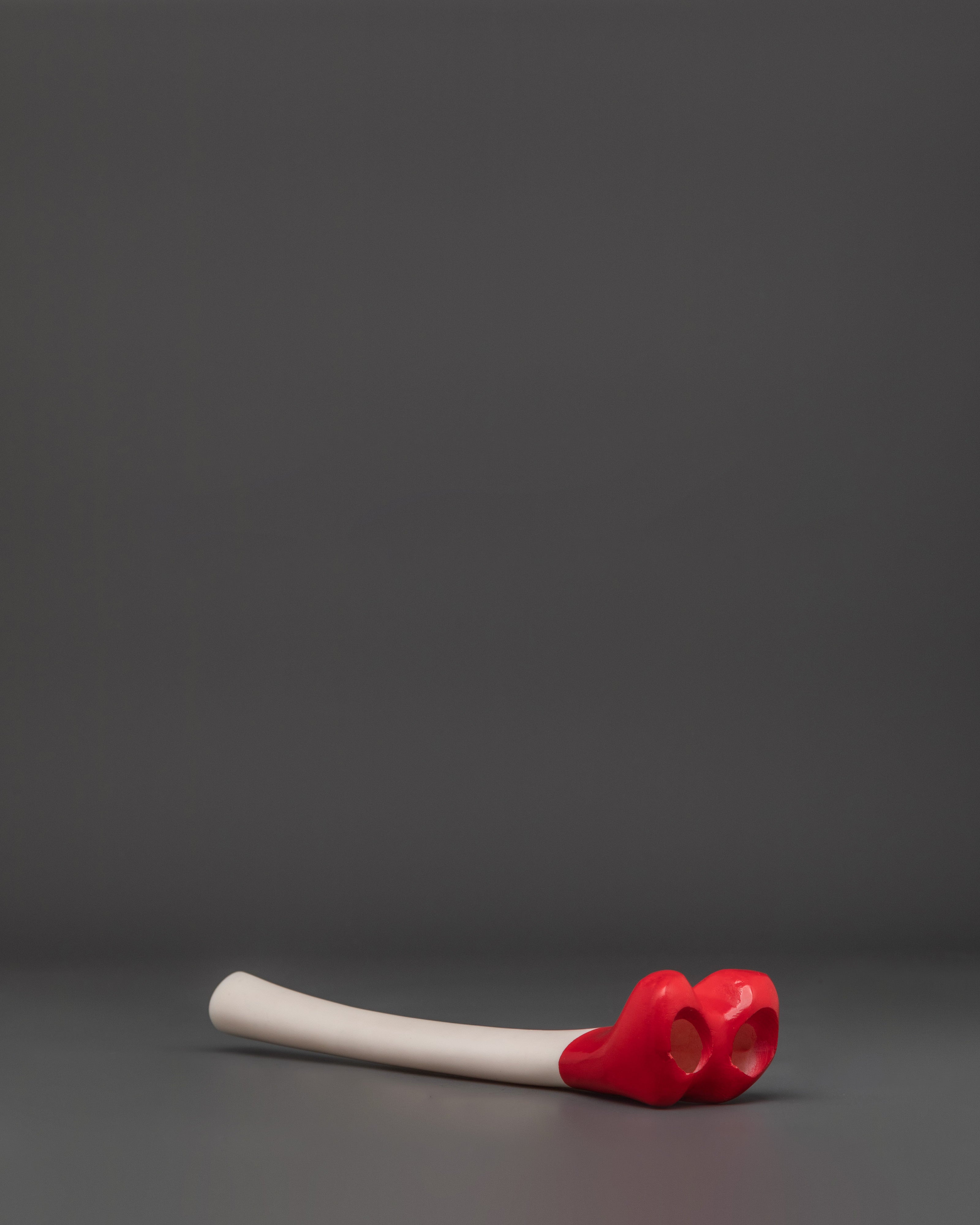 Tibetan Chod Kangling | Handmade Fiber Kangling with Acrylic Finish