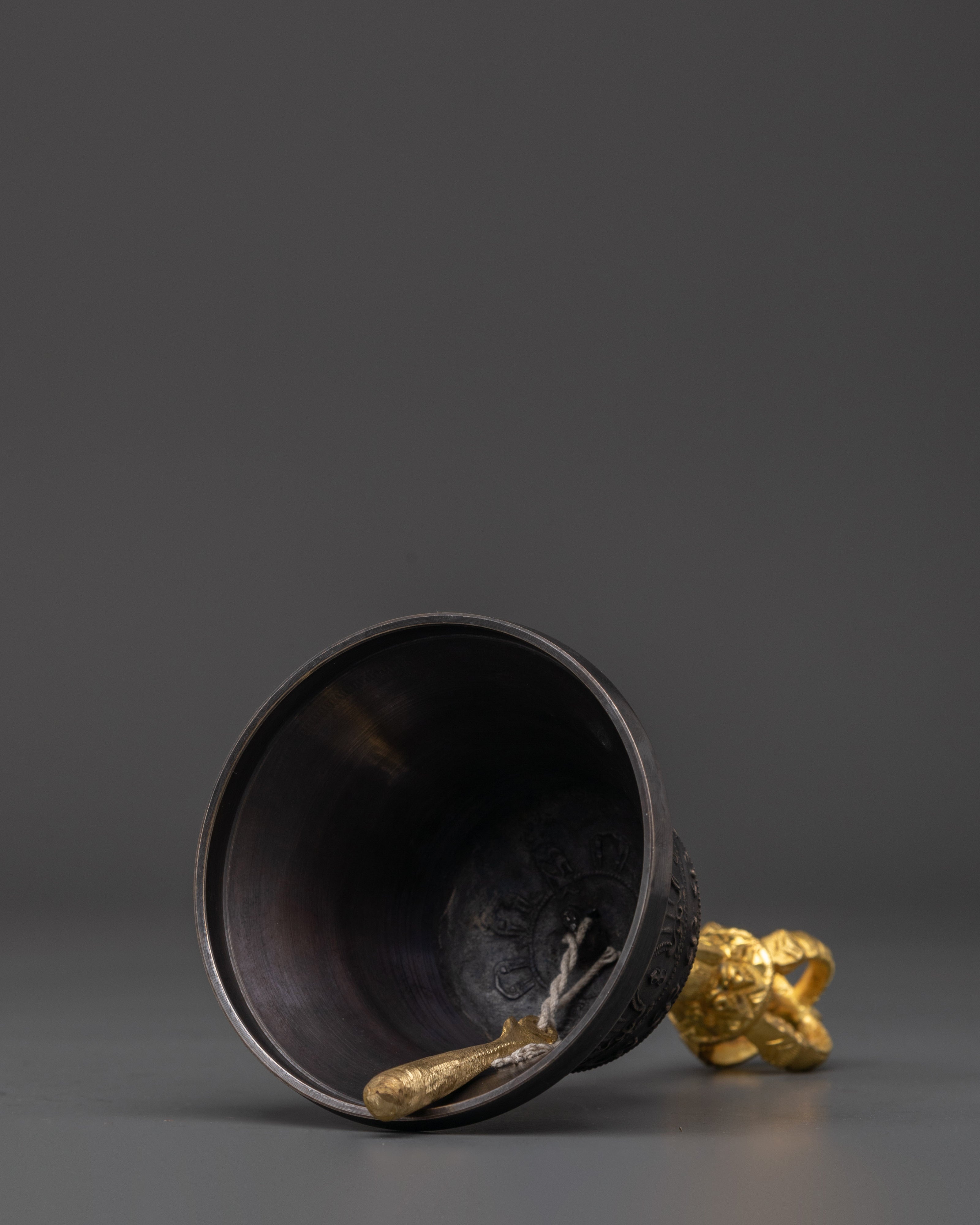 Meditation Bell and Vajra Set | Traditional Buddhist Ritual Instrument