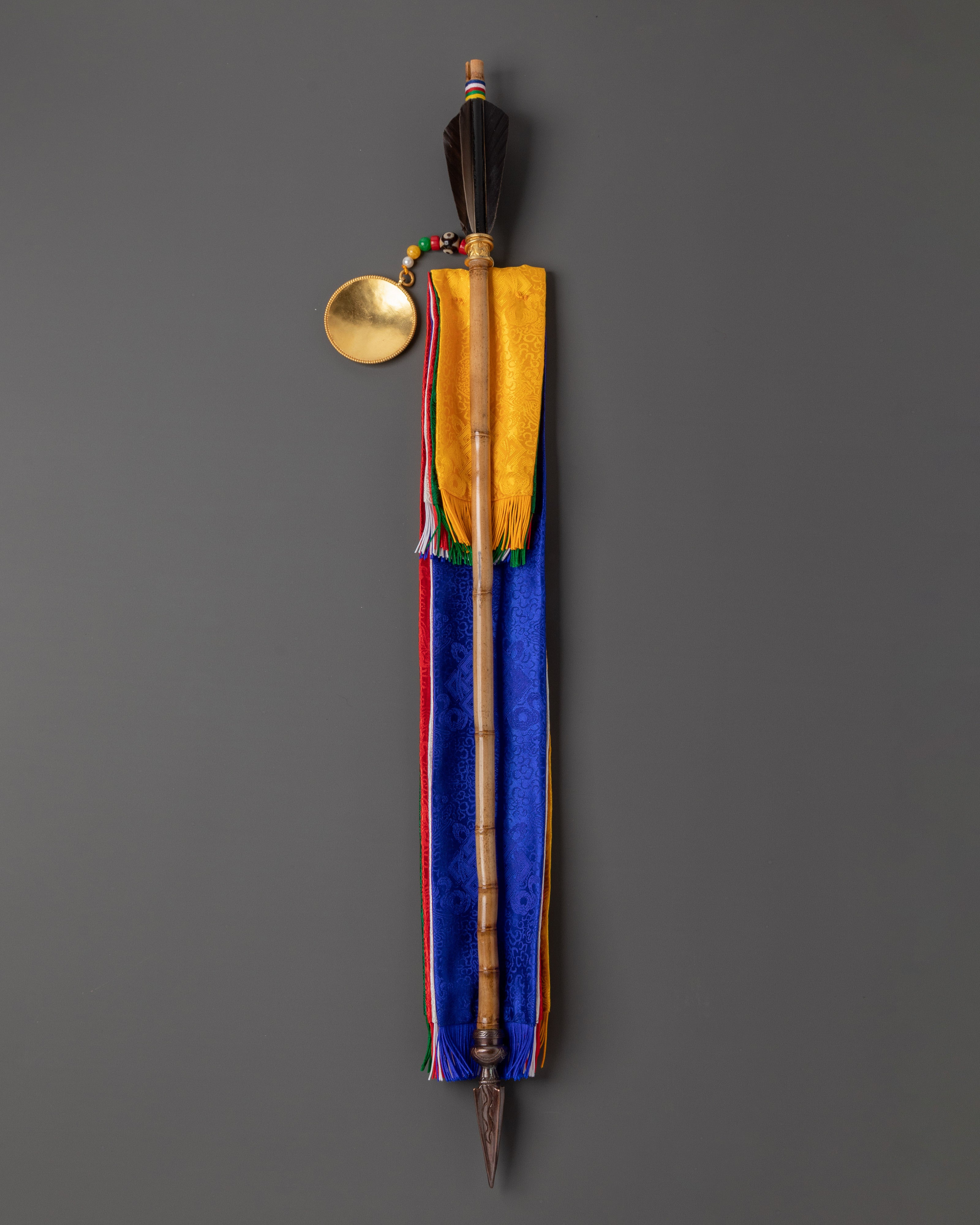 Traditional Himalayan Ritual Arrow | Sacred Tibetan Ceremonial Object