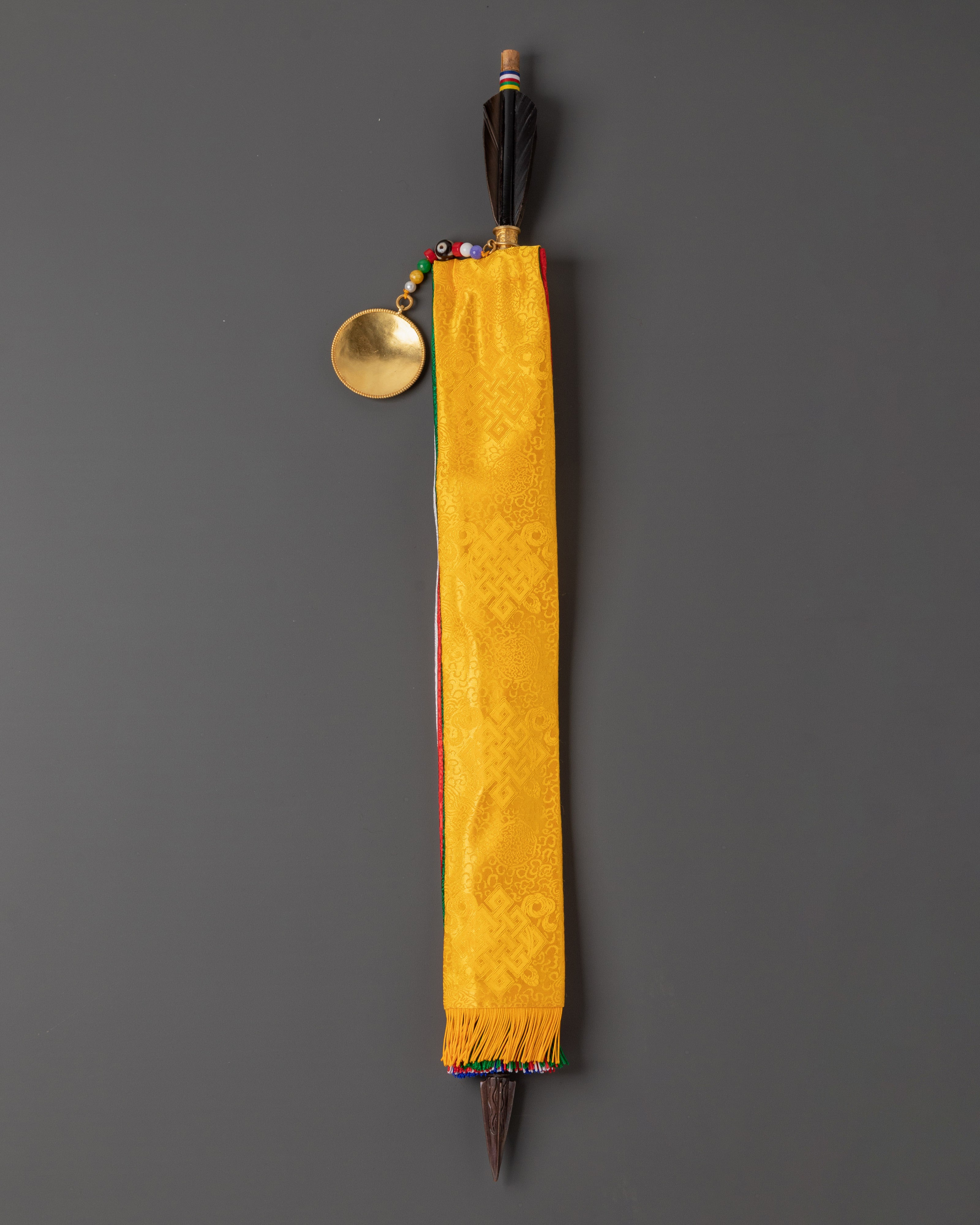 Traditional Himalayan Ritual Arrow | Sacred Tibetan Ceremonial Object