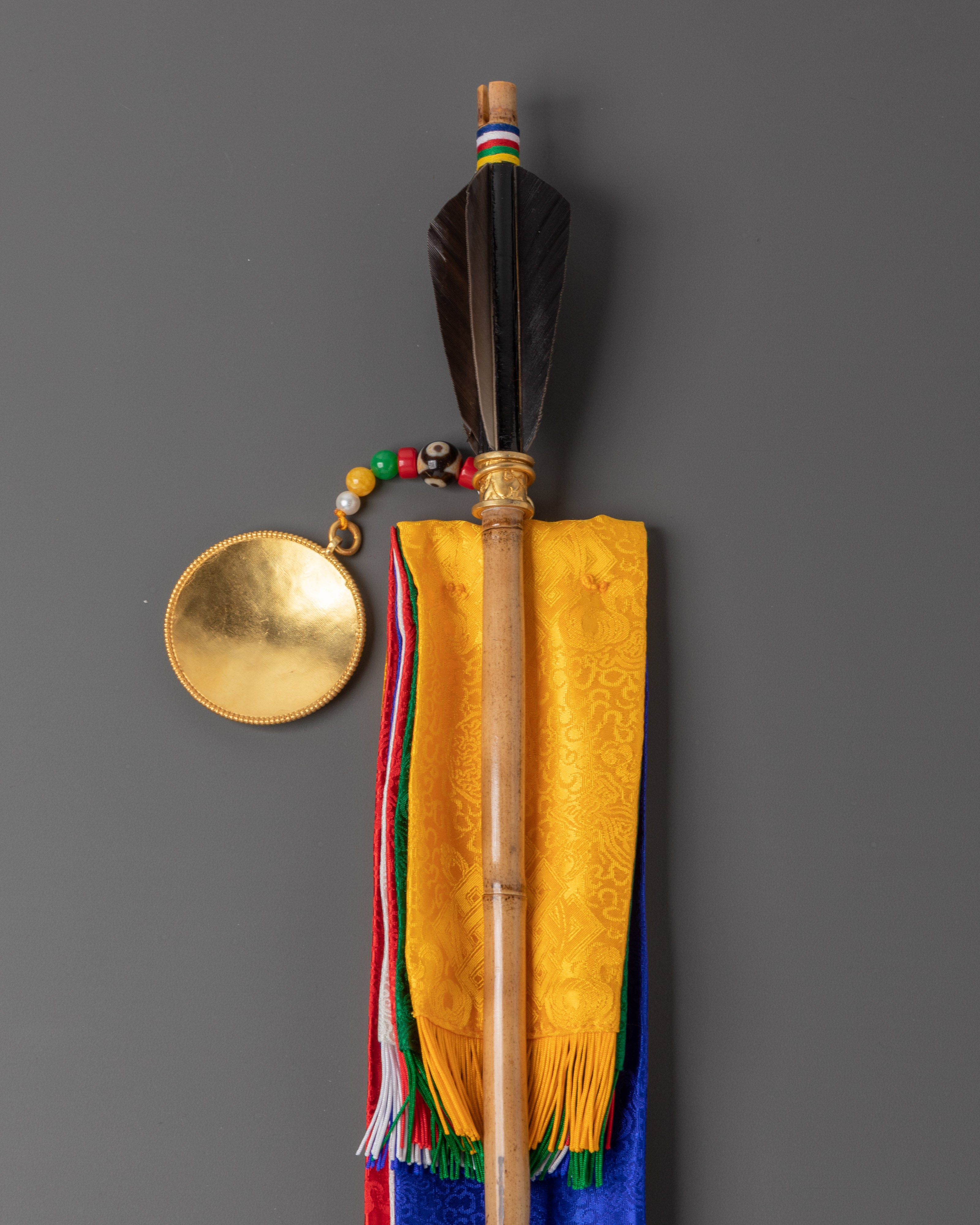 Traditional Himalayan Ritual Arrow | Sacred Tibetan Ceremonial Object
