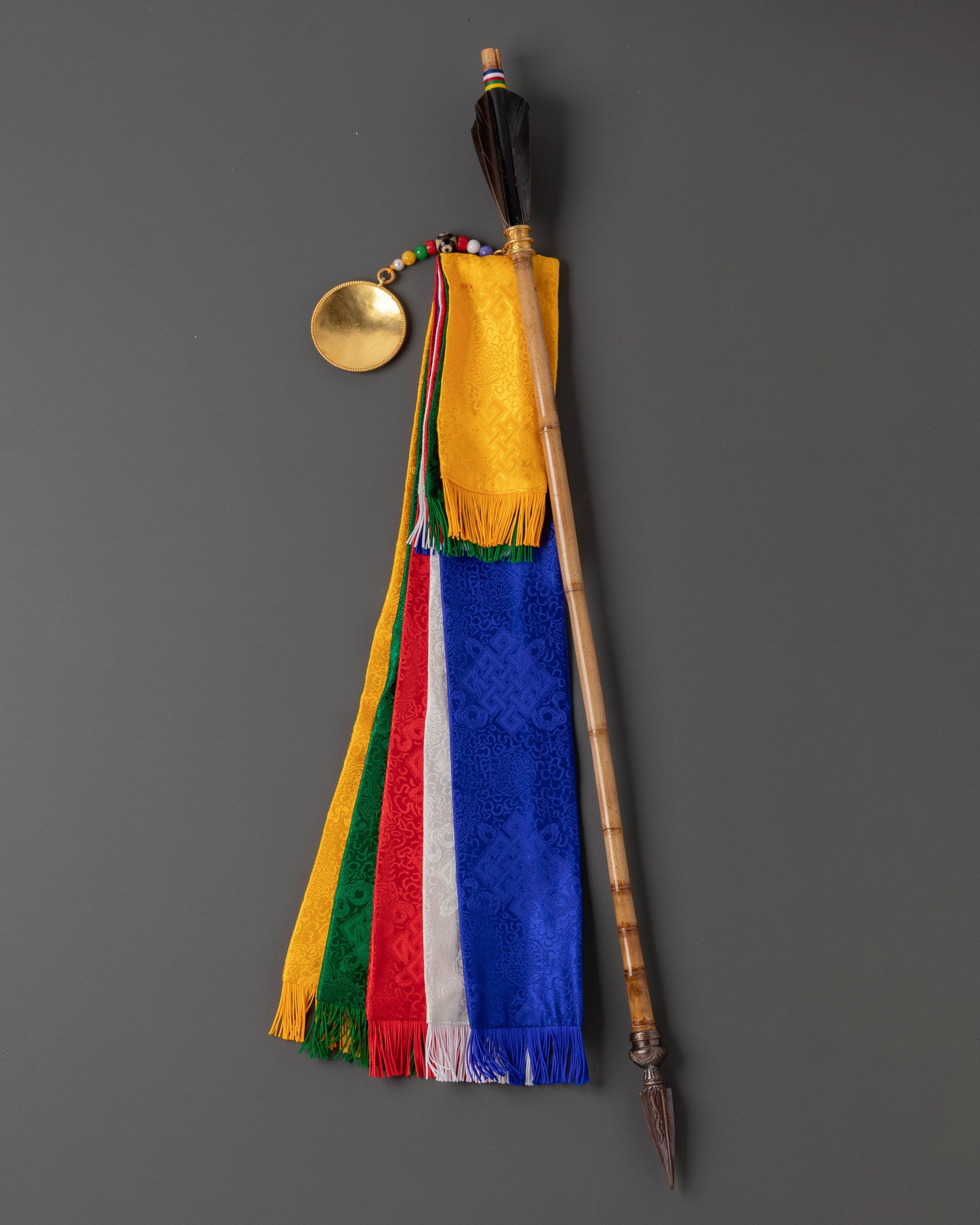 Traditional Himalayan Ritual Arrow | Sacred Tibetan Ceremonial Object