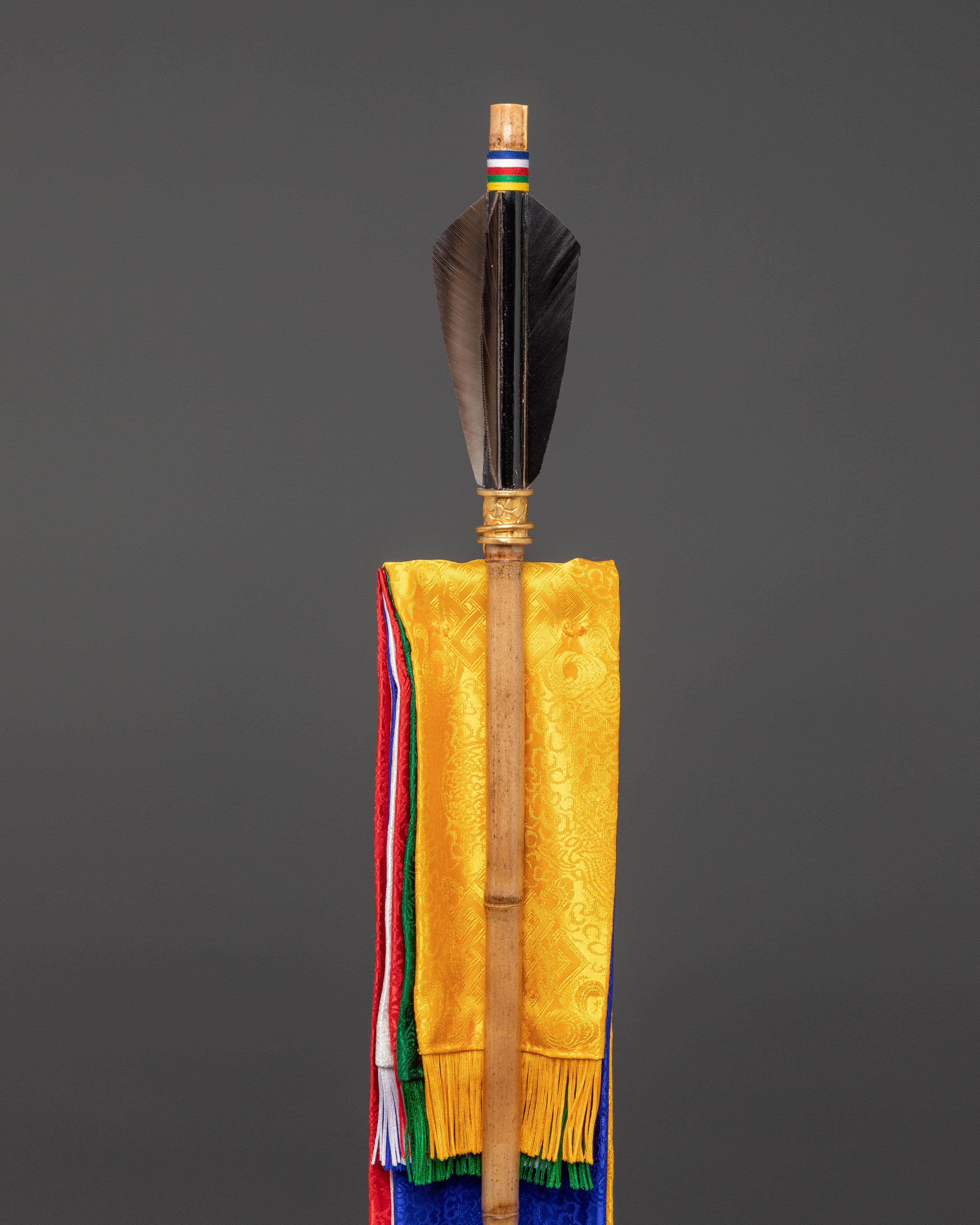 Traditional Himalayan Ritual Arrow | Sacred Tibetan Ceremonial Object